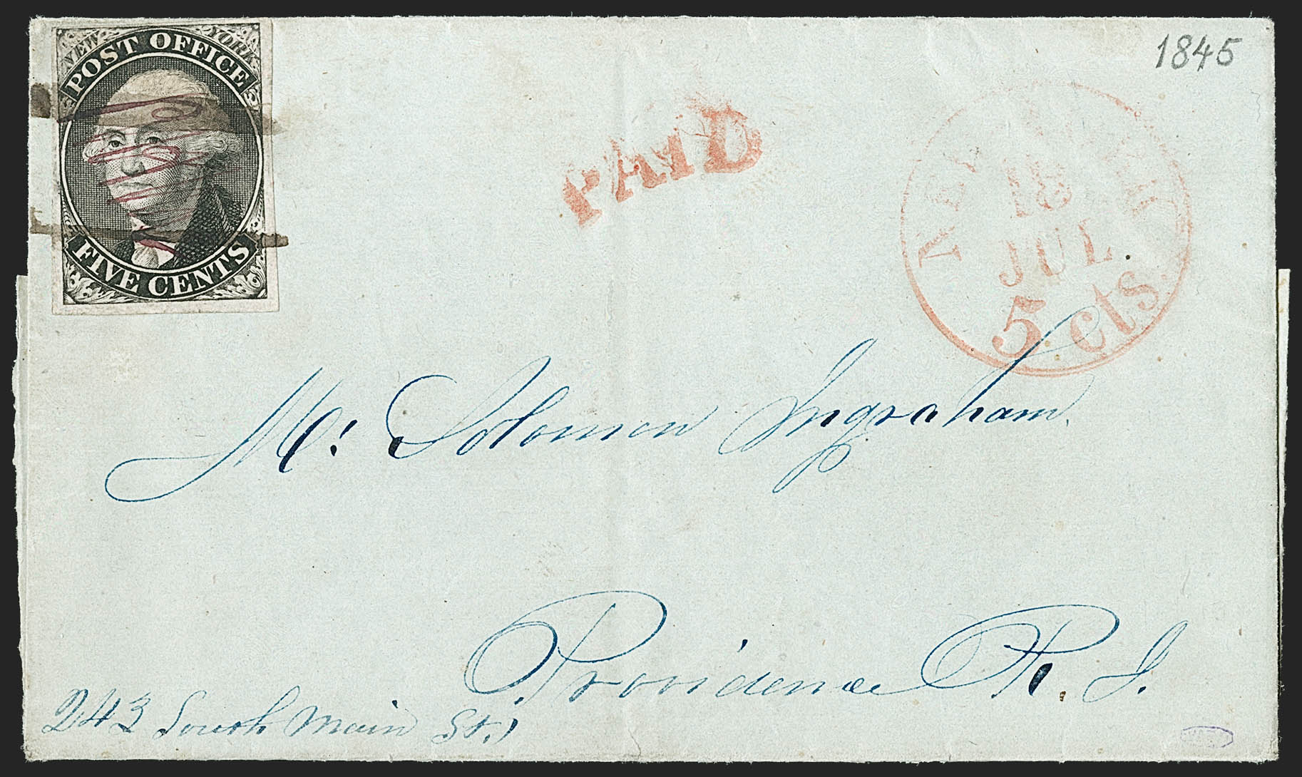 Sale no. 1205 — Lot no. 2009 — Siegel Auction Galleries