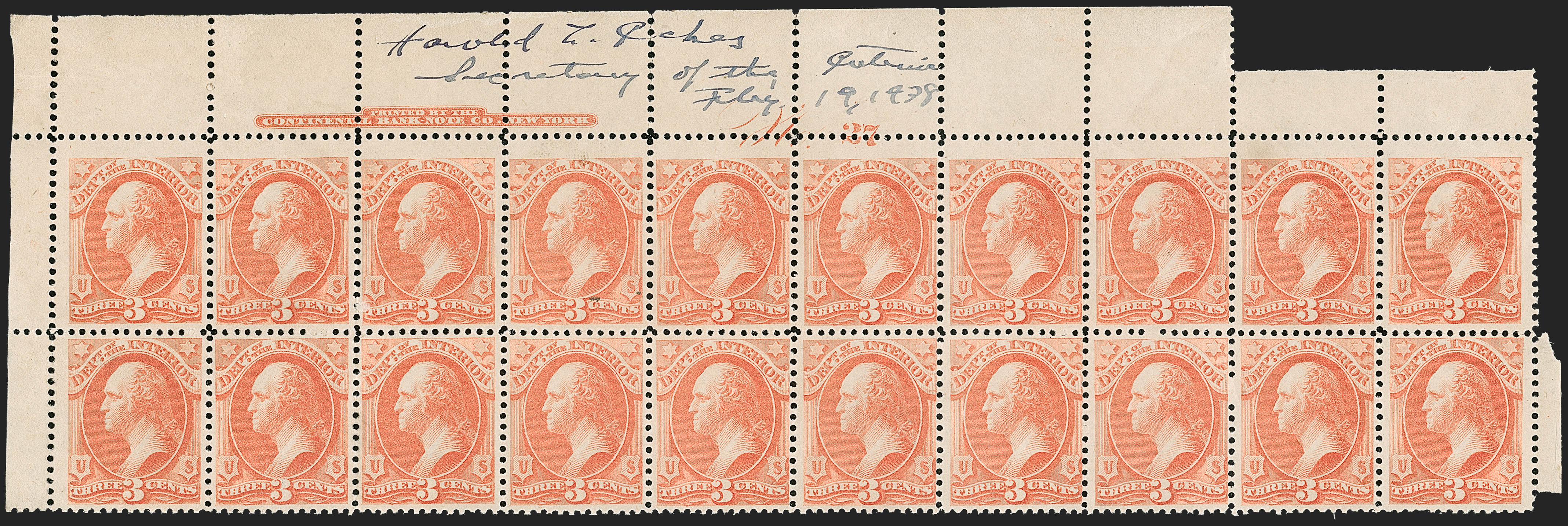 Sale no. 1206 — Lot no. 728 — Siegel Auction Galleries