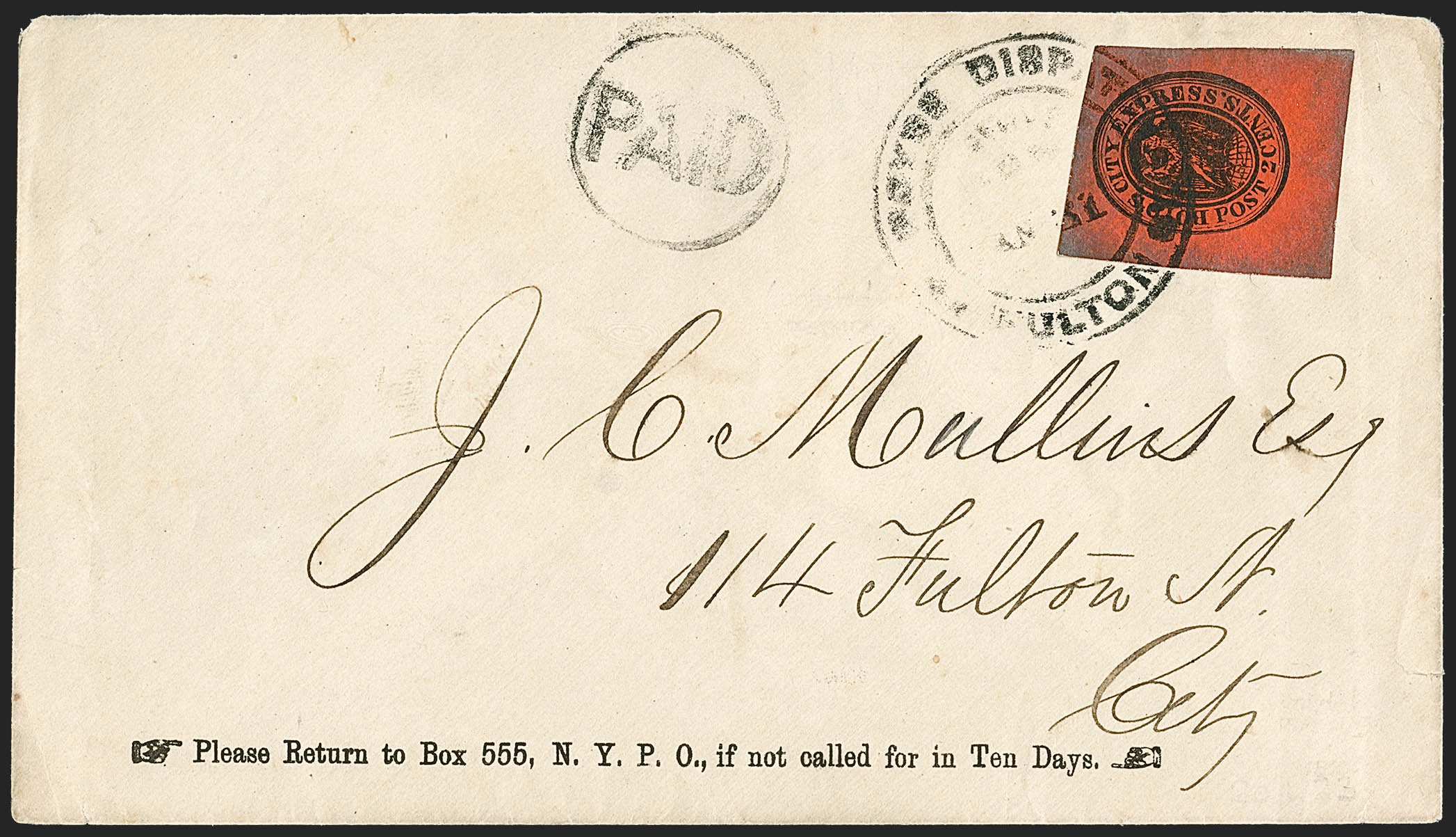 Sale no. 1206 — Lot no. 756 — Siegel Auction Galleries