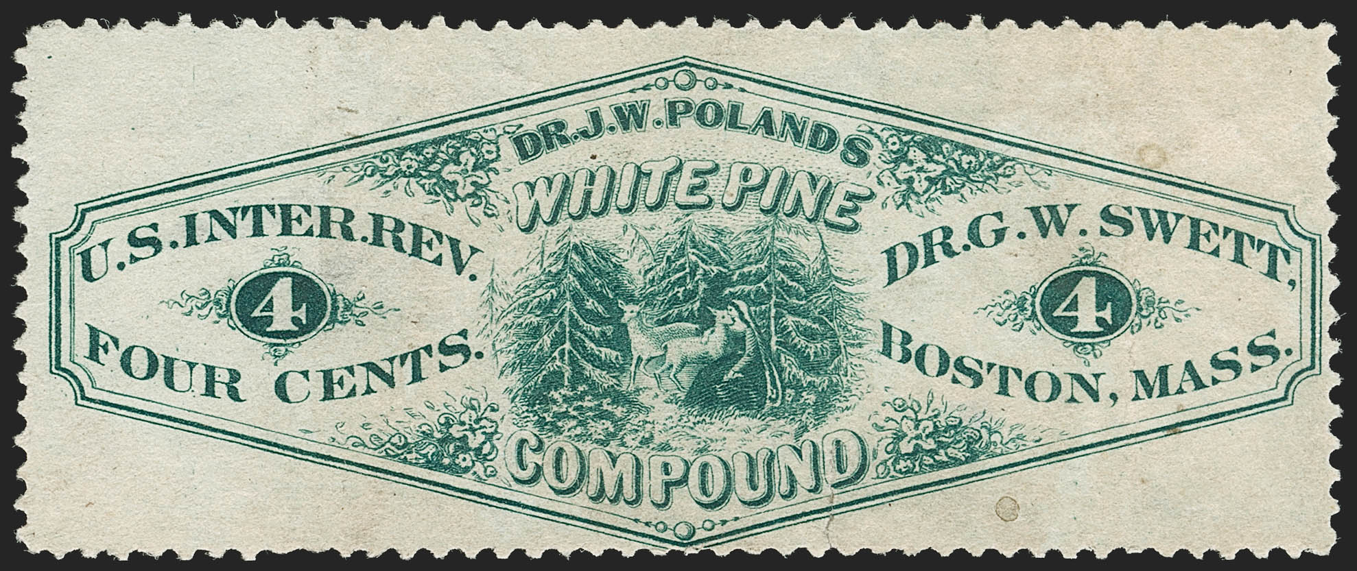 Sale no. 1206 — Lot no. 854 — Siegel Auction Galleries