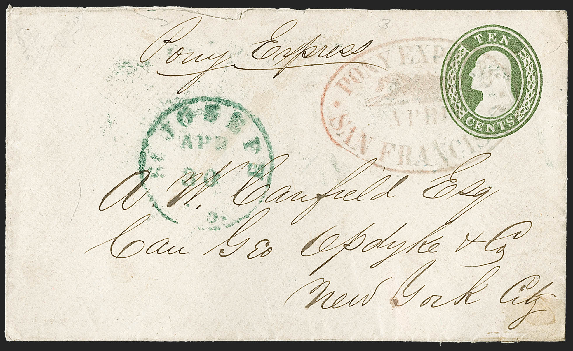 Sale no. 1207 — Lot no. 14 — Siegel Auction Galleries