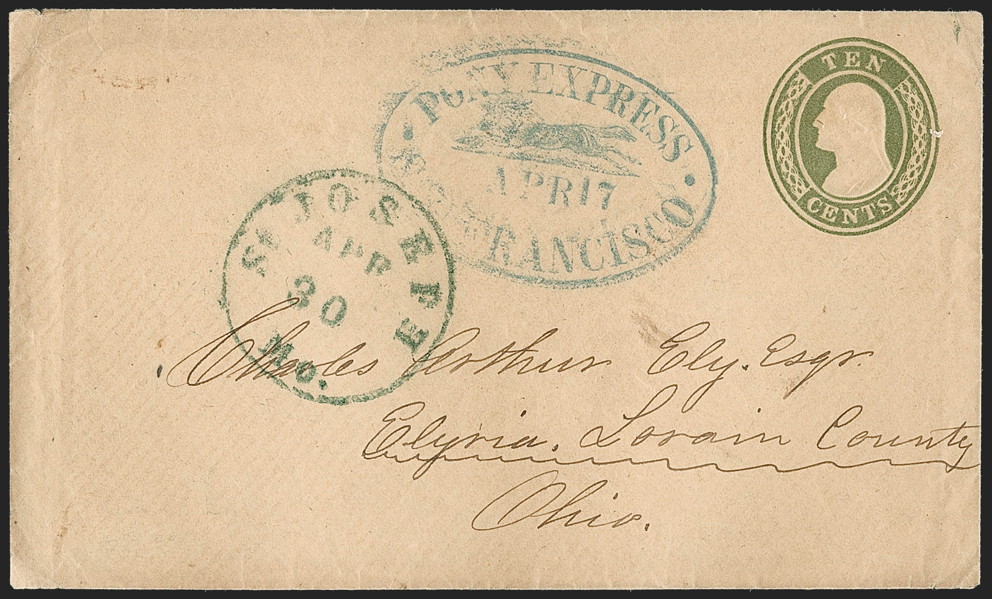 Sale no. 1207 — Lot no. 15 — Siegel Auction Galleries