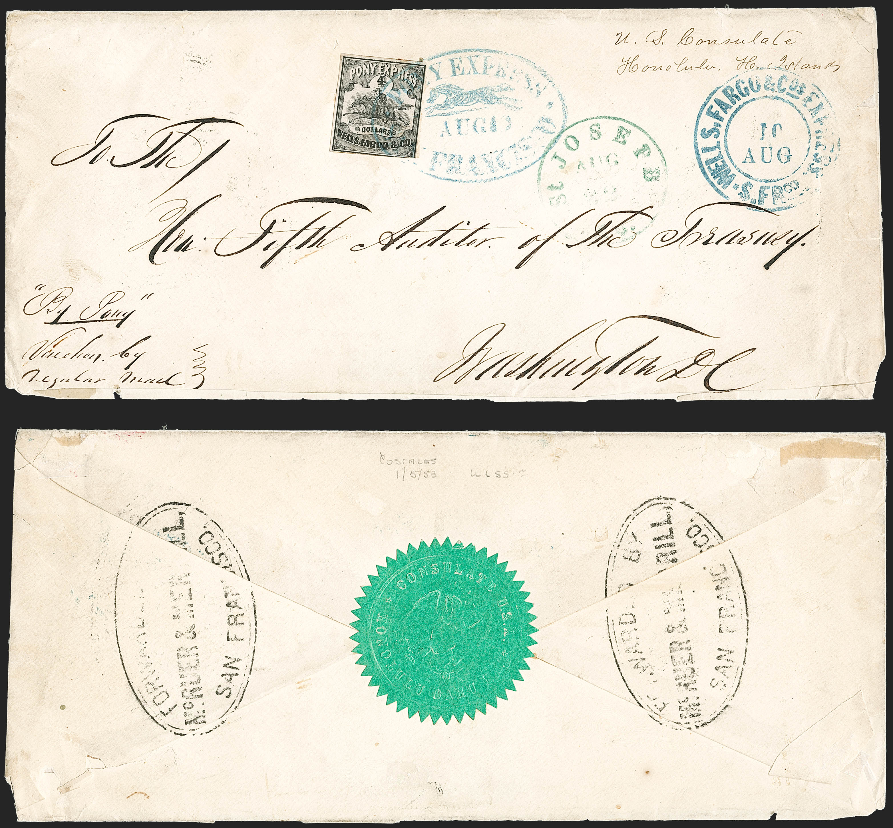 Sale no. 1207 — Lot no. 23 — Siegel Auction Galleries