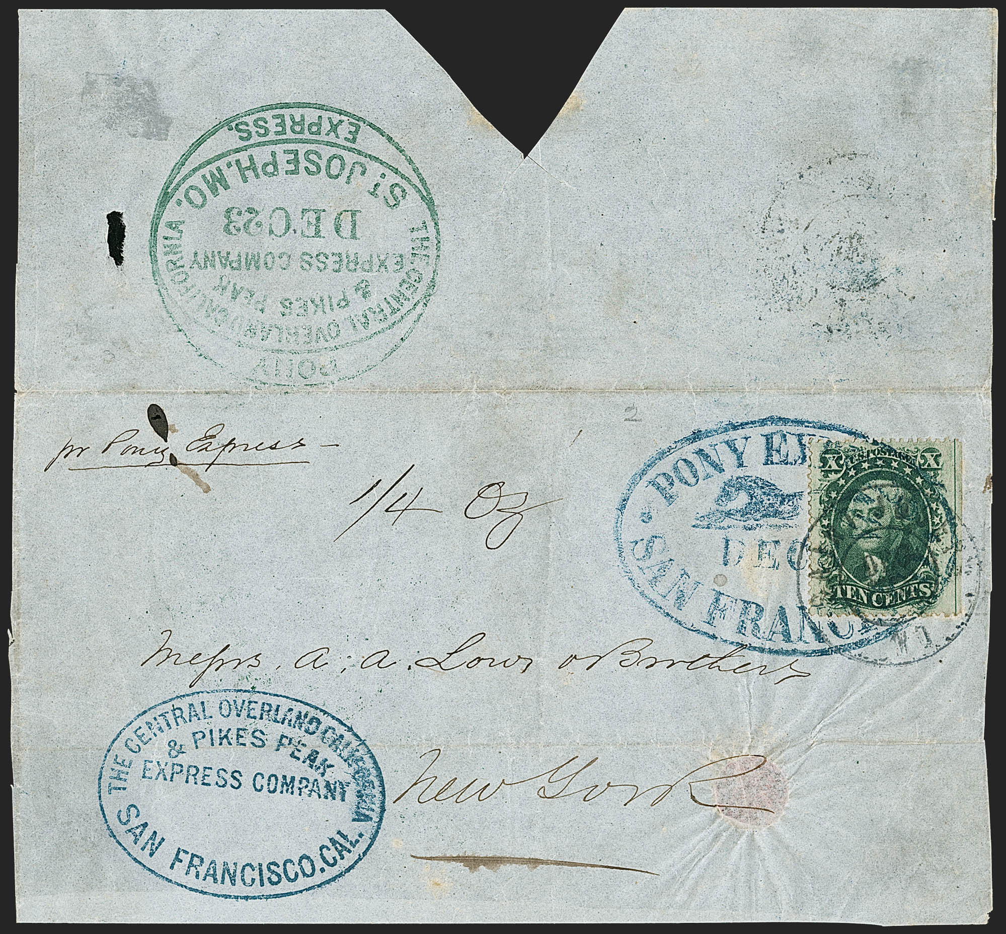 Sale no. 1207 — Lot no. 8 — Siegel Auction Galleries