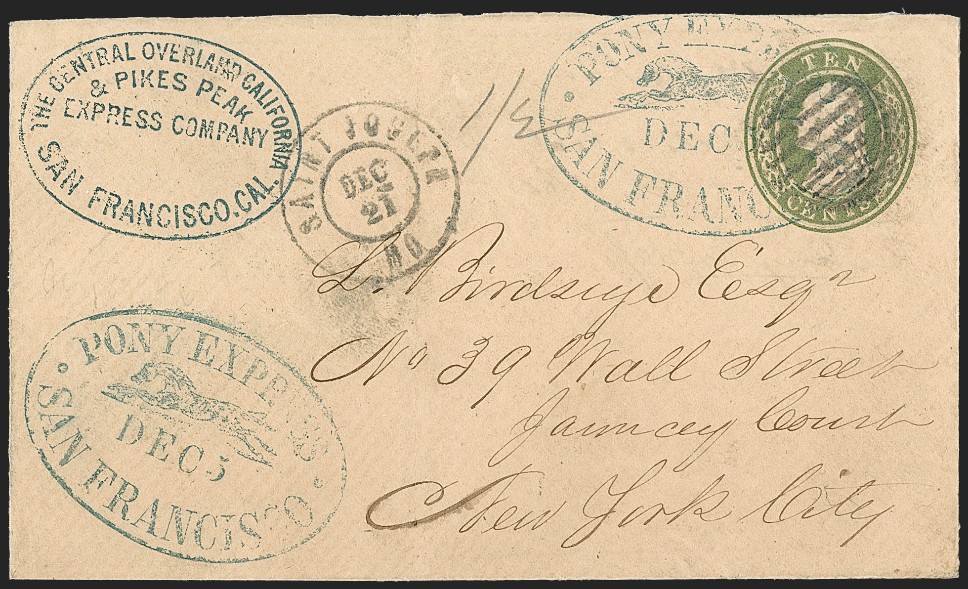 Sale no. 1207 — Lot no. 9 — Siegel Auction Galleries