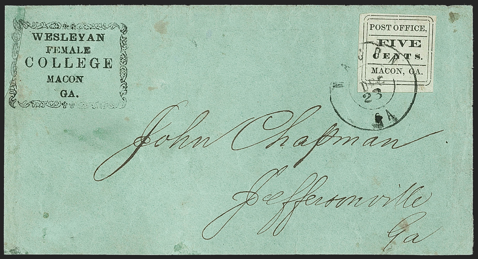 Sale no. 1208 — Lot no. 109 — Siegel Auction Galleries