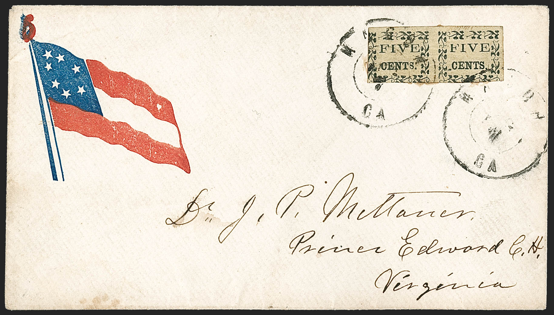 Sale no. 1208 — Lot no. 110 — Siegel Auction Galleries