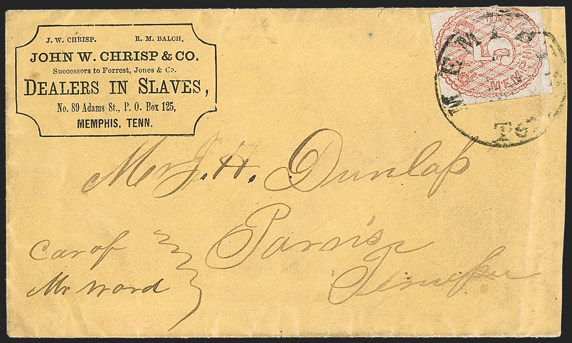 Sale no. 1208 — Lot no. 113 — Siegel Auction Galleries