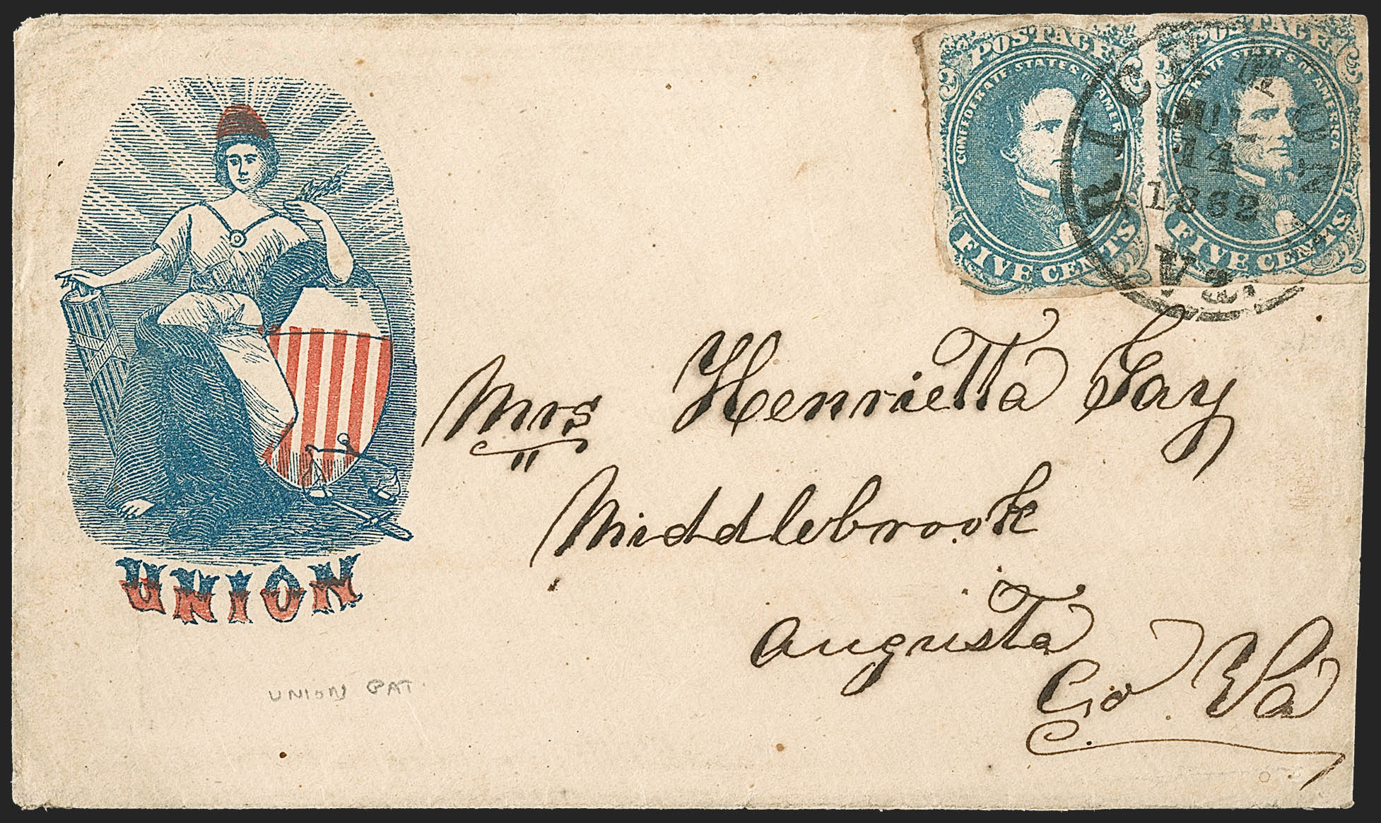 Sale no. 1208 — Lot no. 166 — Siegel Auction Galleries