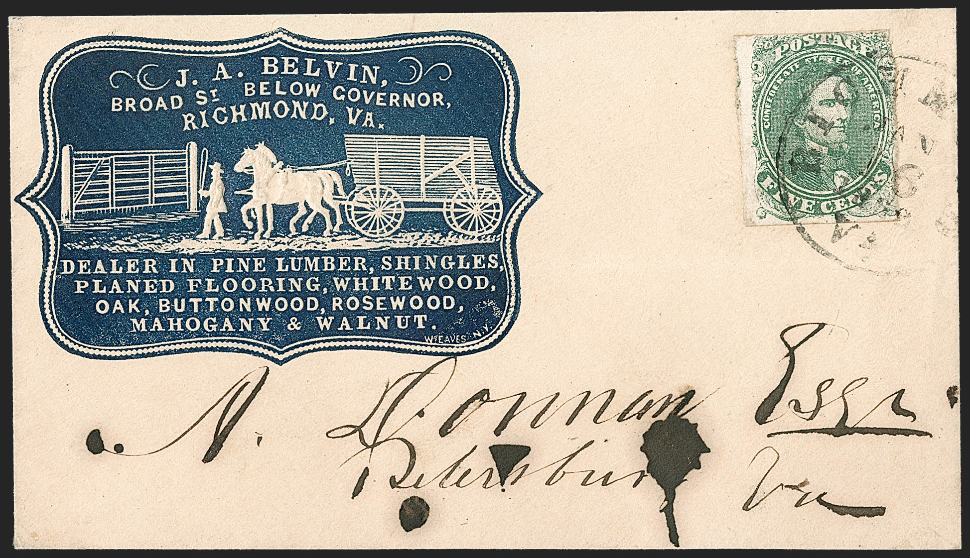 Sale no. 1208 — Lot no. 183 — Siegel Auction Galleries