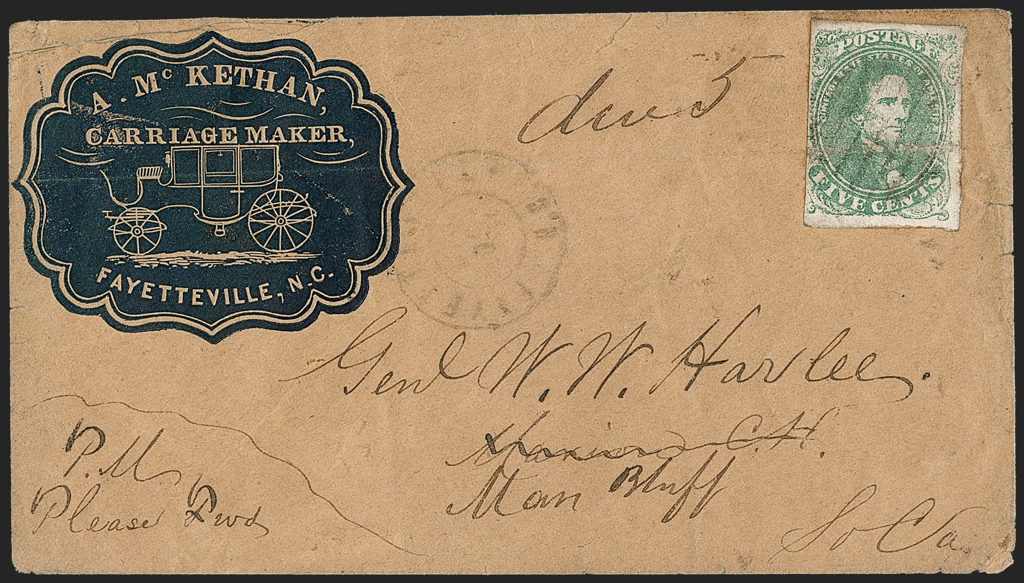 Sale no. 1208 — Lot no. 186 — Siegel Auction Galleries