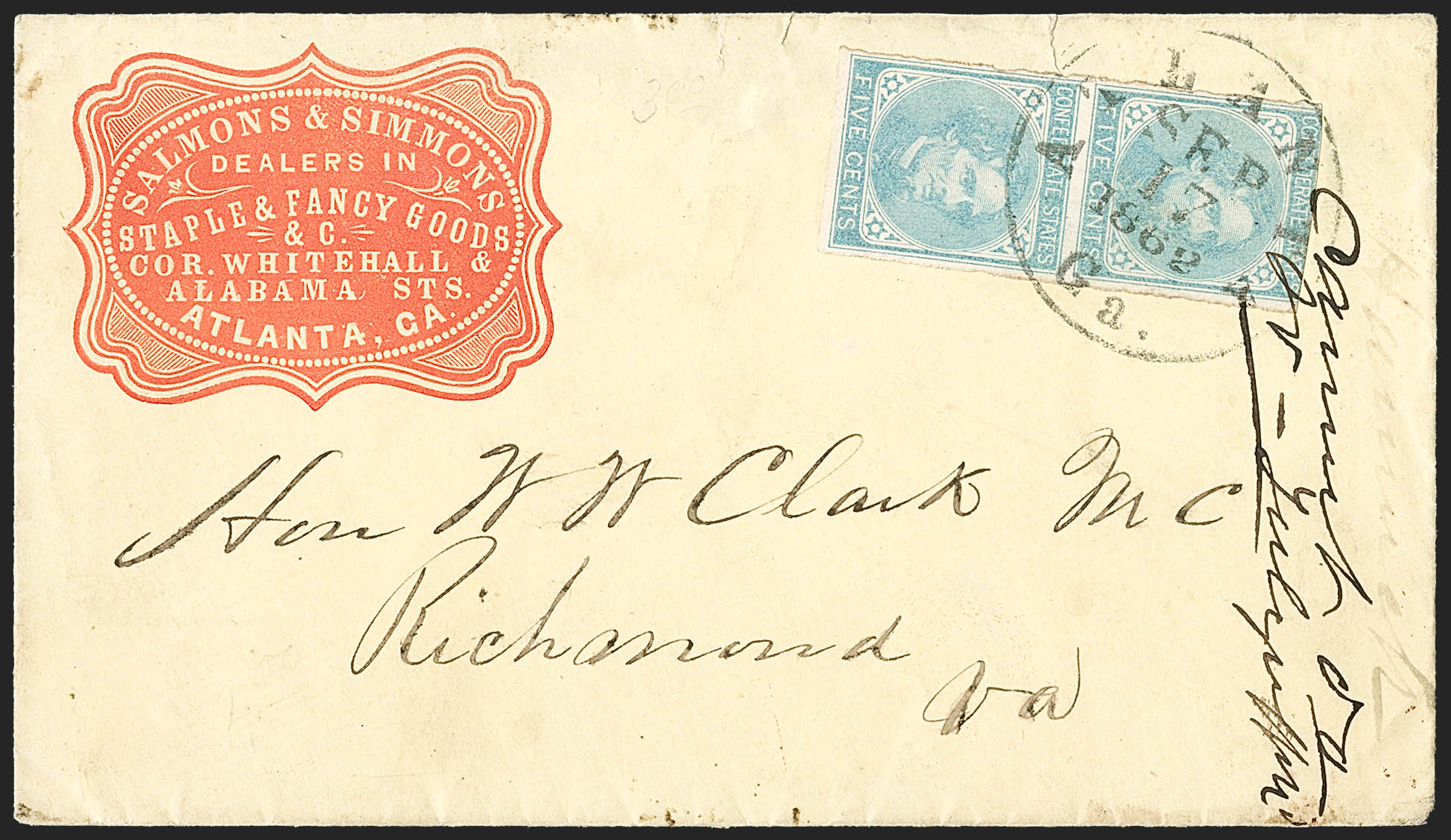 Sale no. 1208 — Lot no. 196 — Siegel Auction Galleries