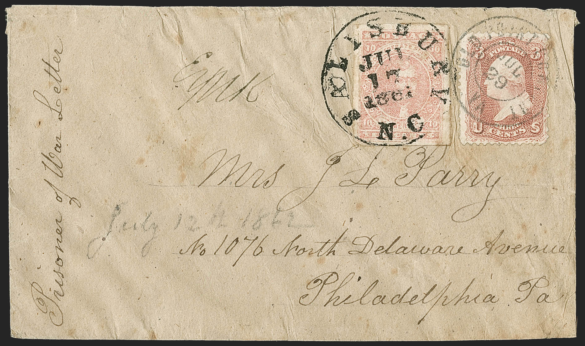 Sale no. 1208 — Lot no. 296 — Siegel Auction Galleries