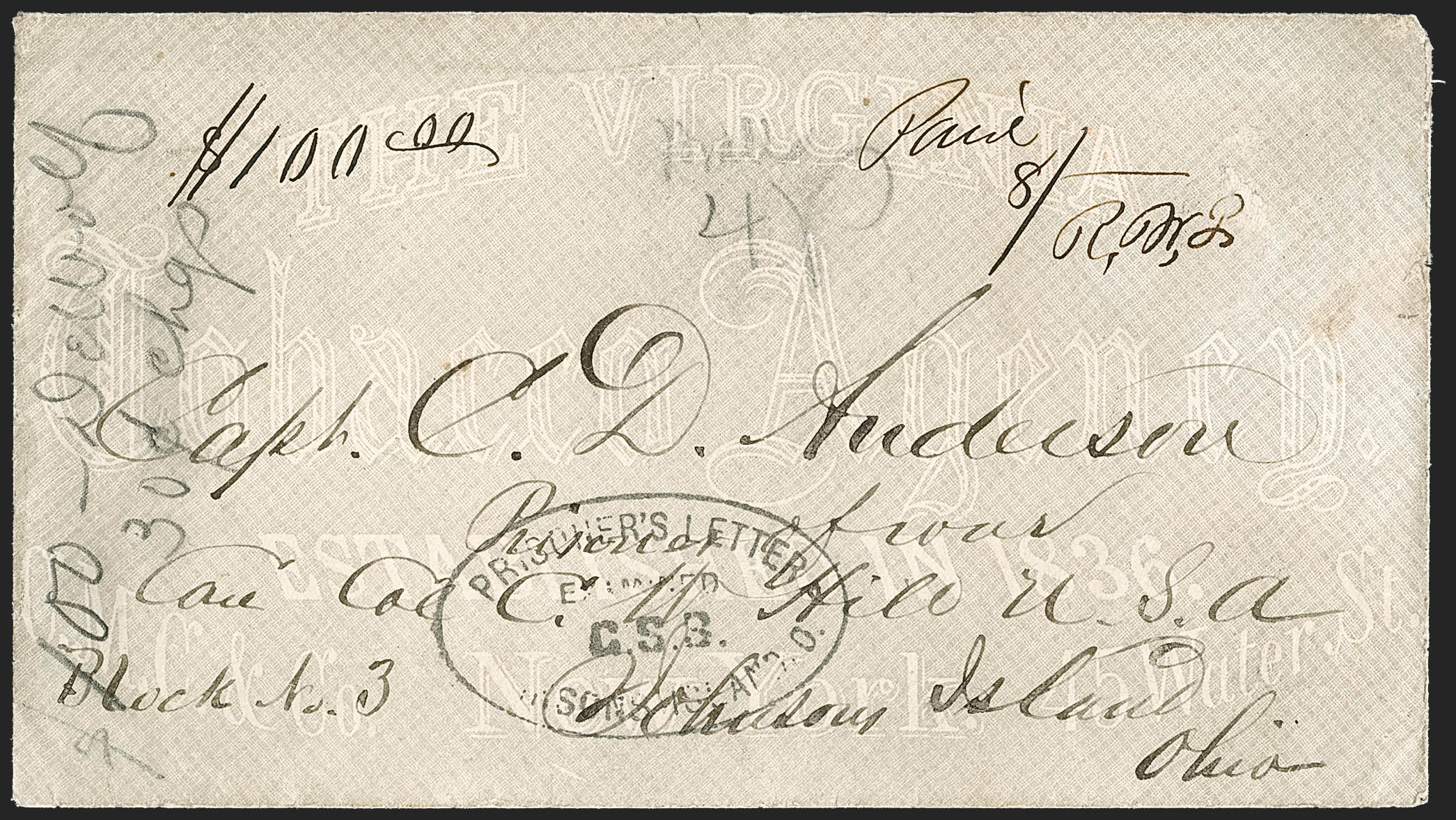 Sale no. 1208 — Lot no. 302 — Siegel Auction Galleries