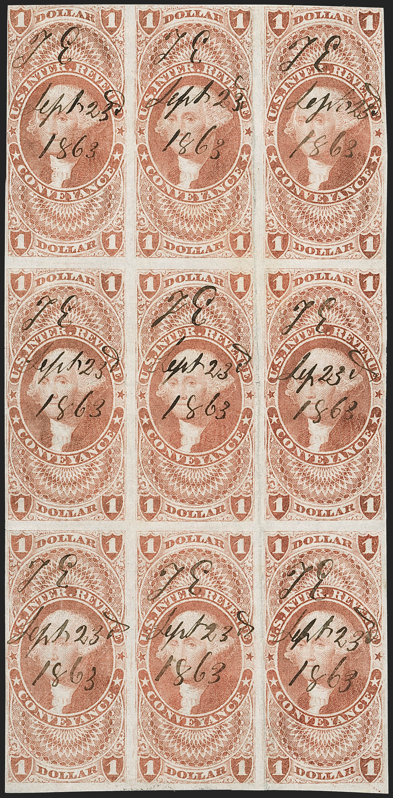 Sale no. 1209 — Lot no. 1532 — Siegel Auction Galleries