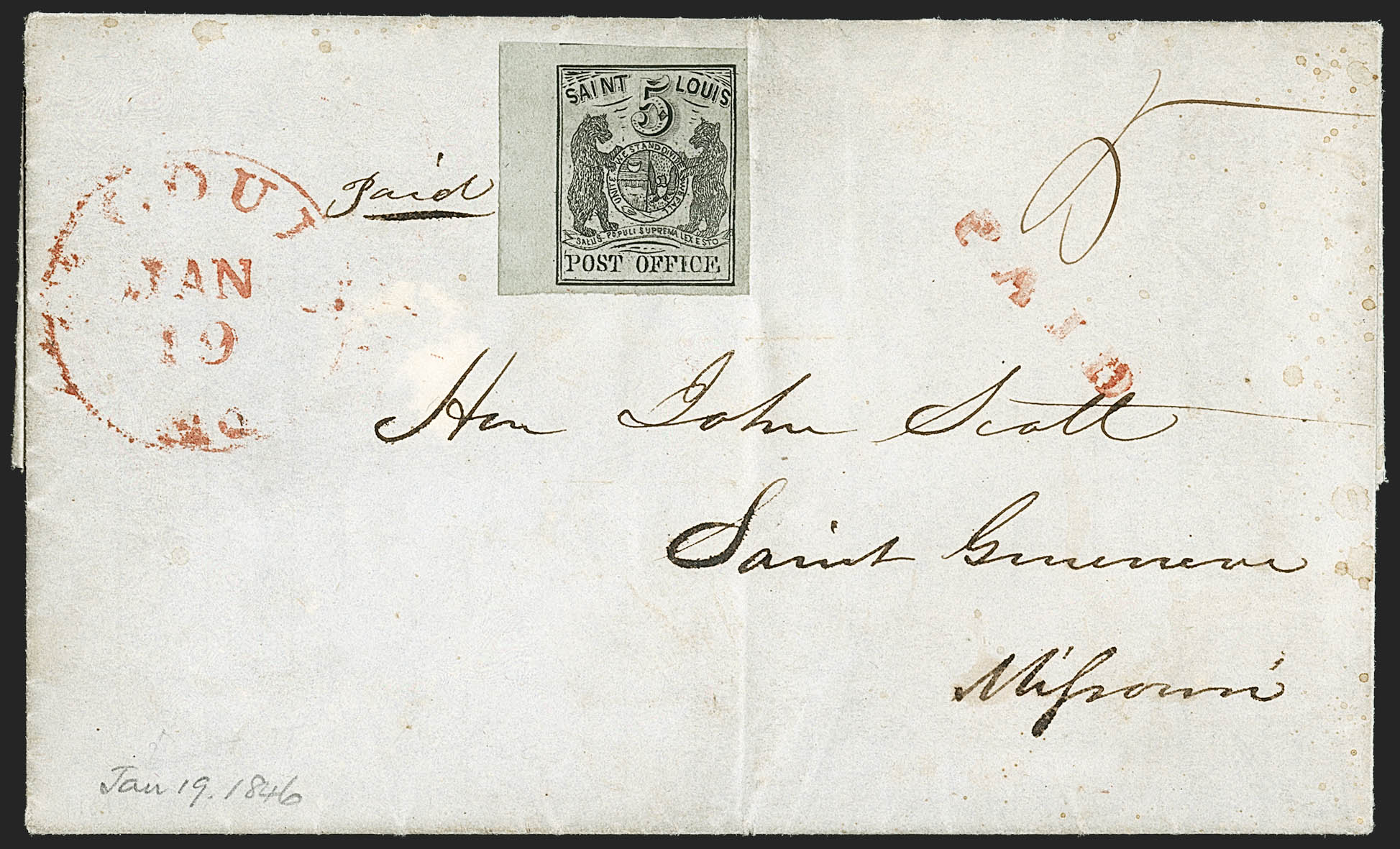 Sale no. 1211 — Lot no. 13 — Siegel Auction Galleries