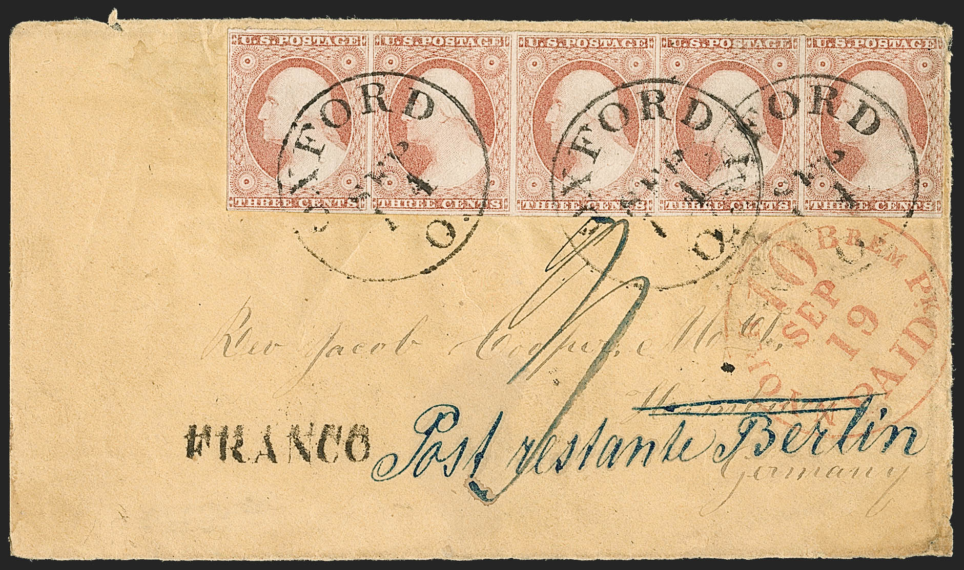 Sale no. 1211 — Lot no. 209 — Siegel Auction Galleries