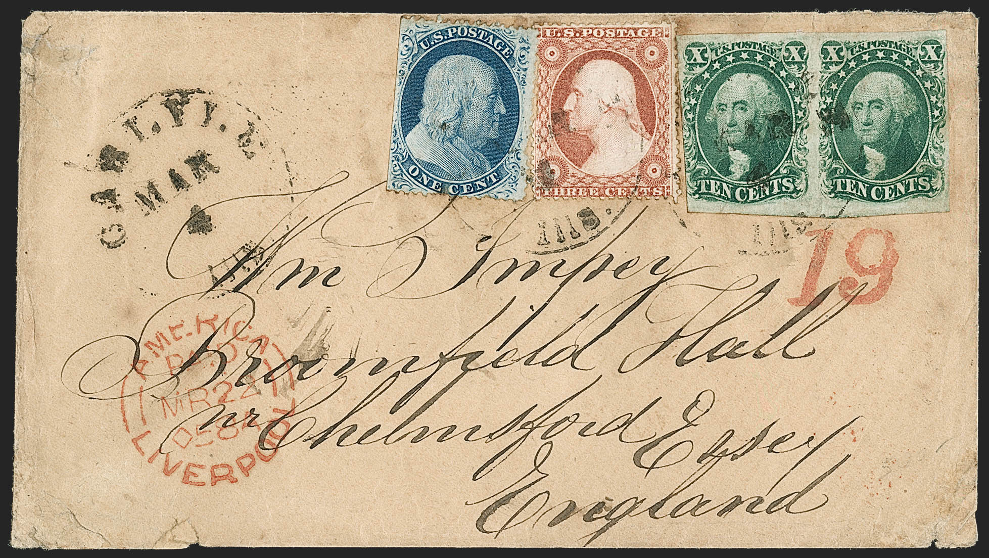 Sale no. 1211 — Lot no. 261 — Siegel Auction Galleries