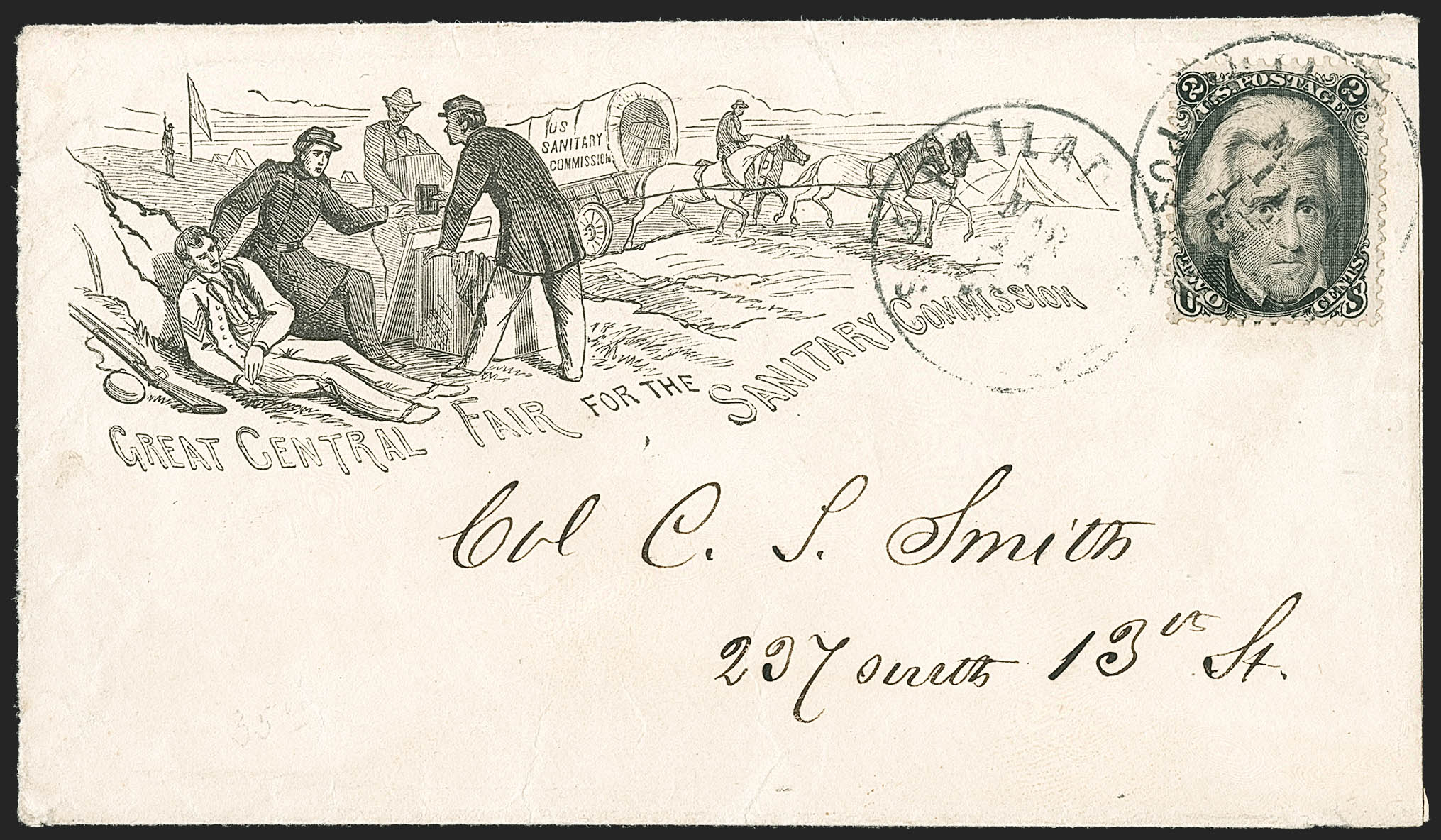 Sale no. 1211 — Lot no. 390 — Siegel Auction Galleries