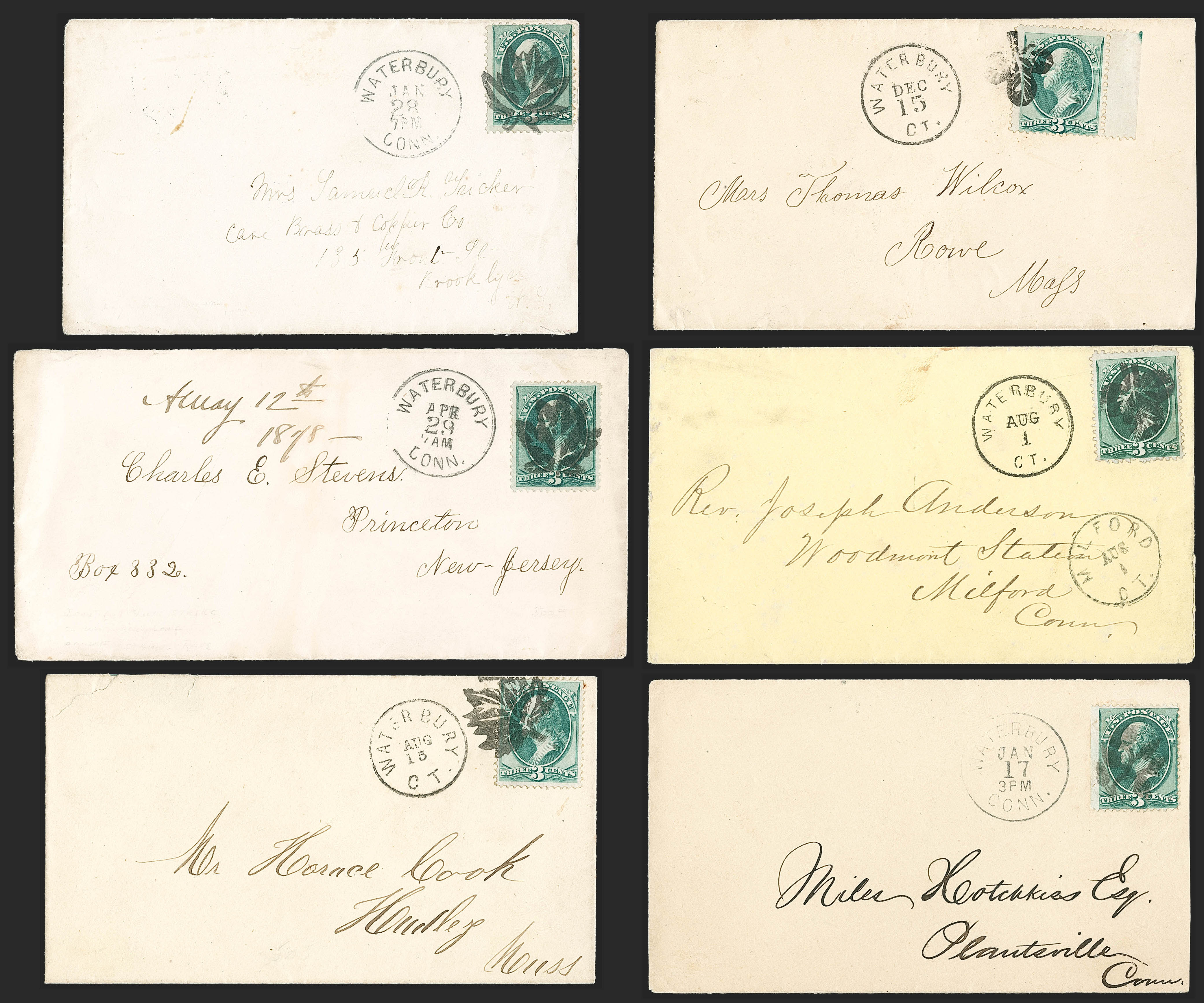 Sale no. 1211 — Lot no. 440 — Siegel Auction Galleries