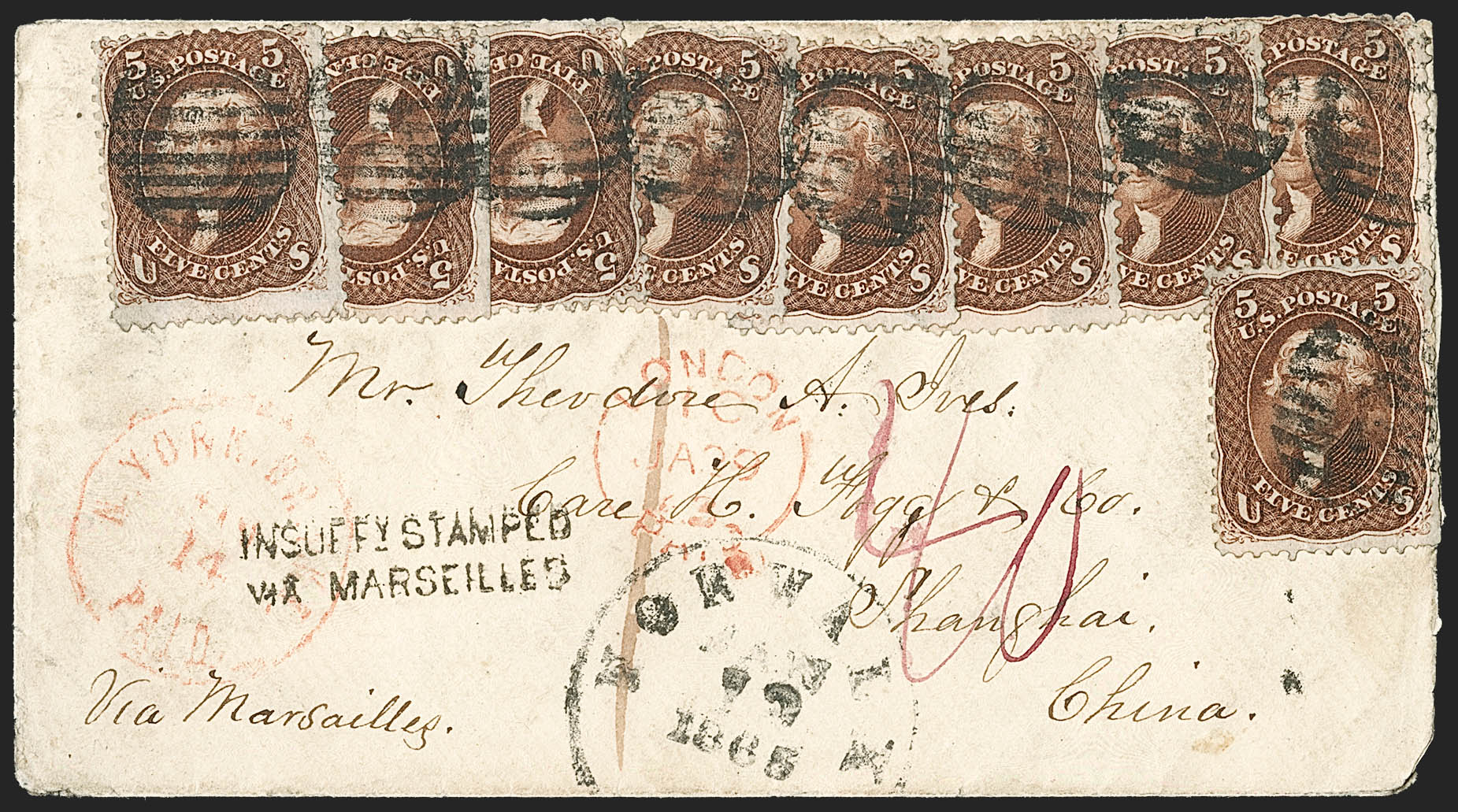 Sale no. 1211 — Lot no. 511 — Siegel Auction Galleries