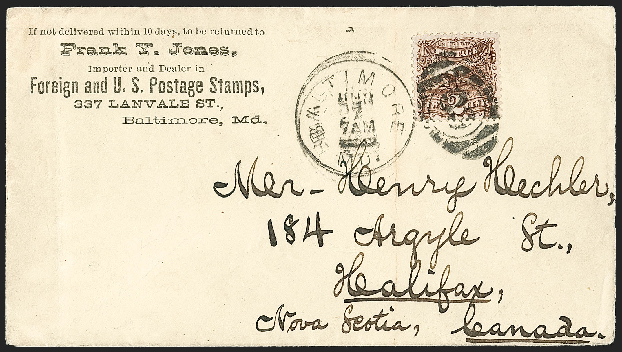 Sale no. 1211 — Lot no. 534 — Siegel Auction Galleries