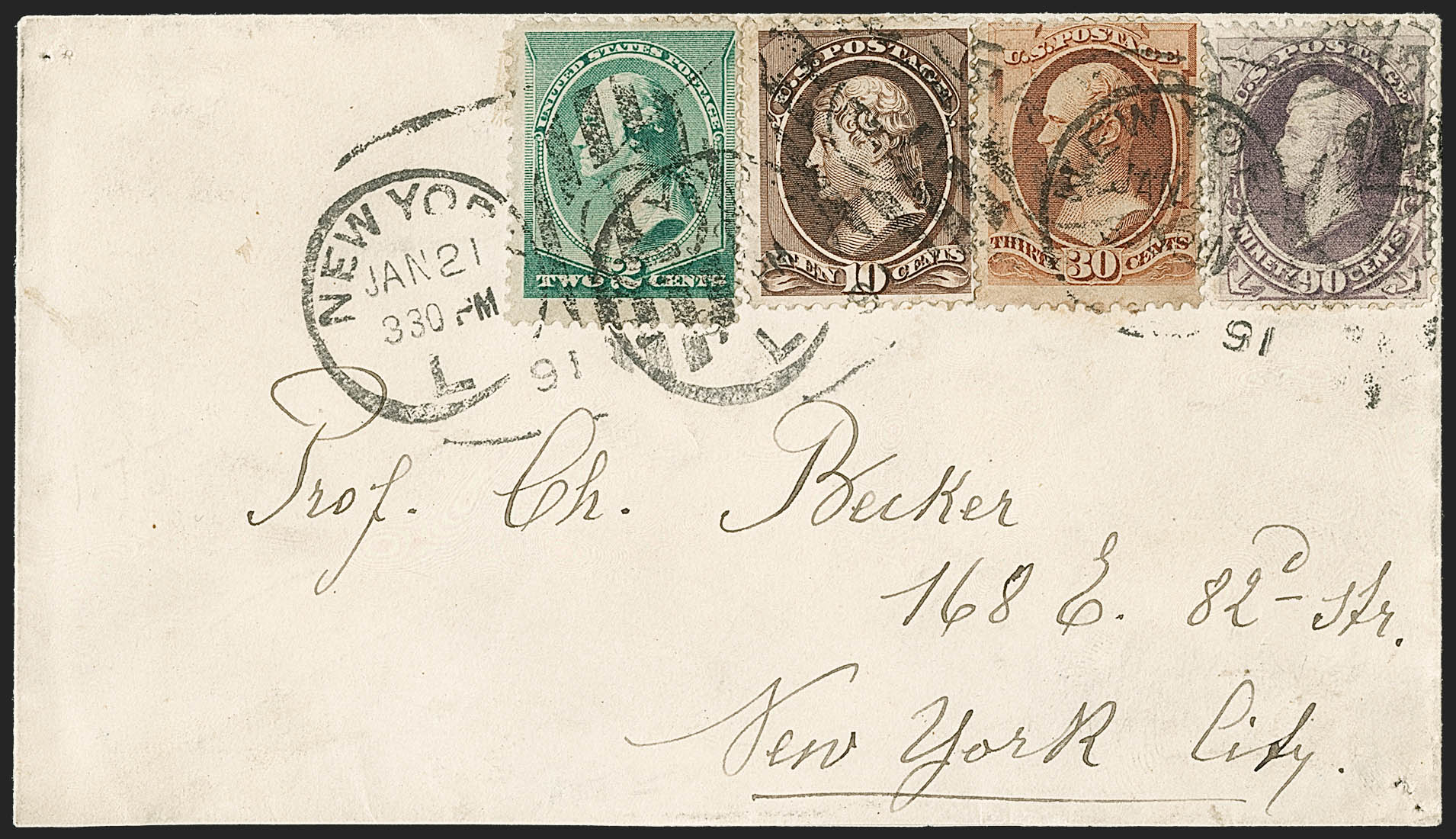 Sale no. 1211 — Lot no. 543 — Siegel Auction Galleries