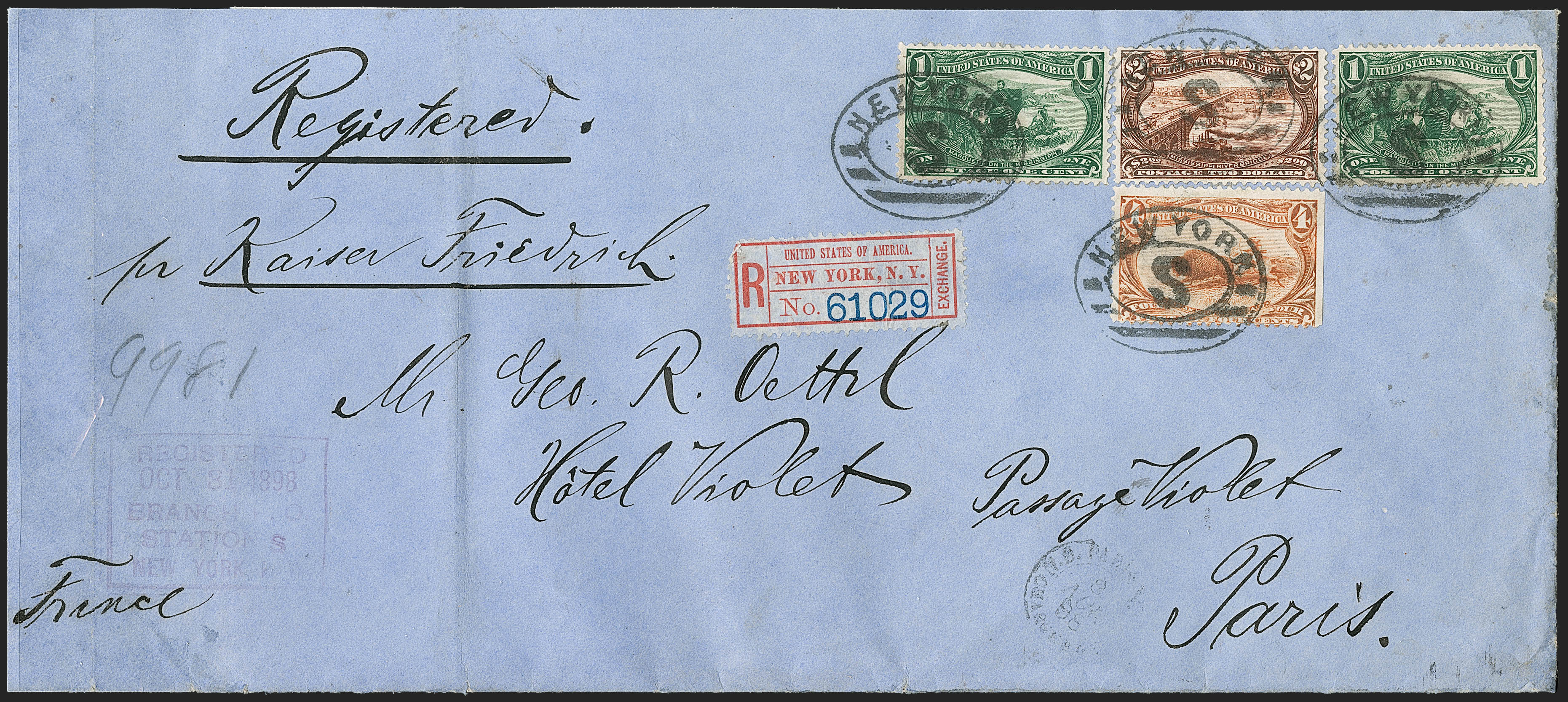 Sale no. 1211 — Lot no. 550 — Siegel Auction Galleries