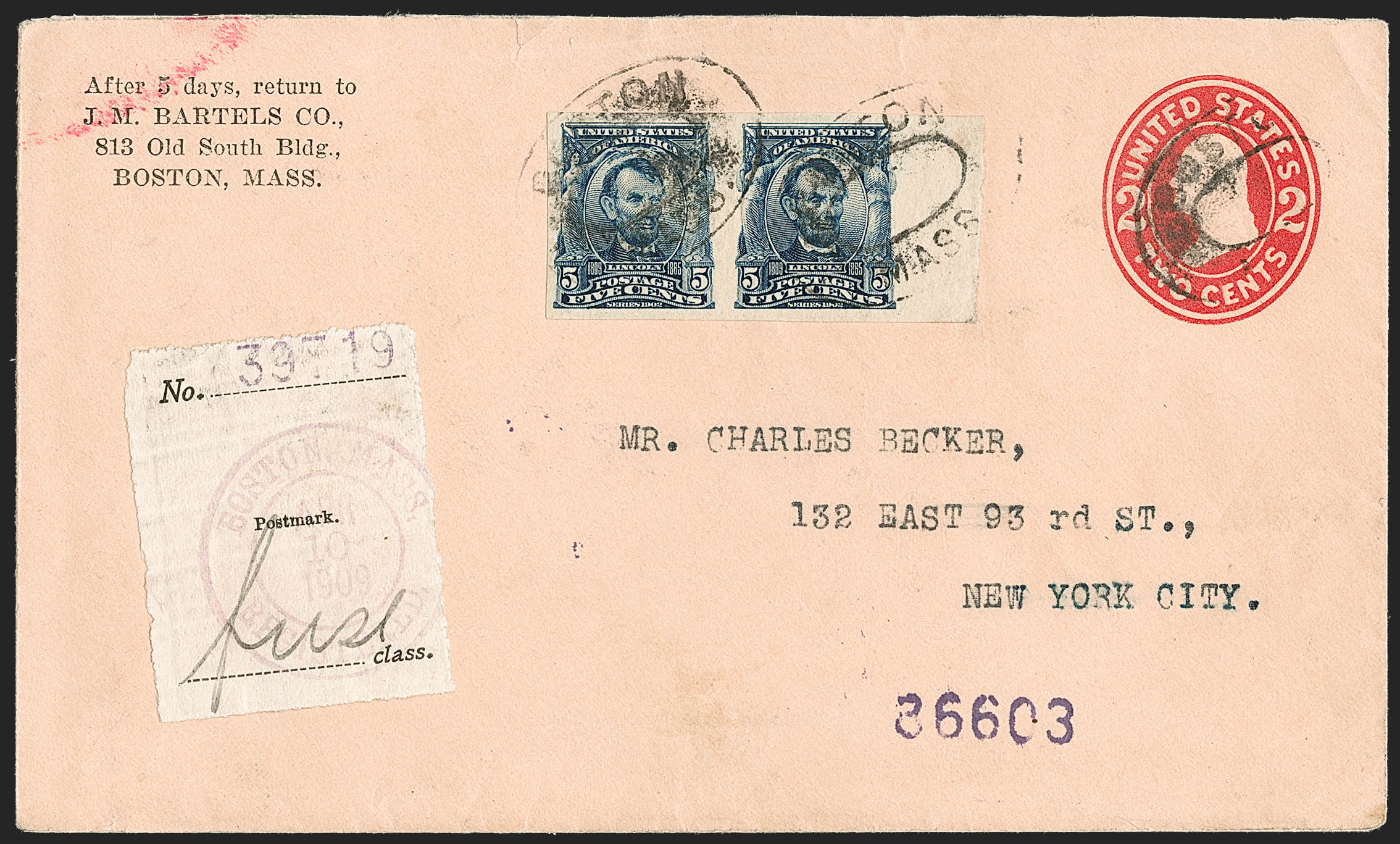 Sale no. 1211 — Lot no. 551 — Siegel Auction Galleries