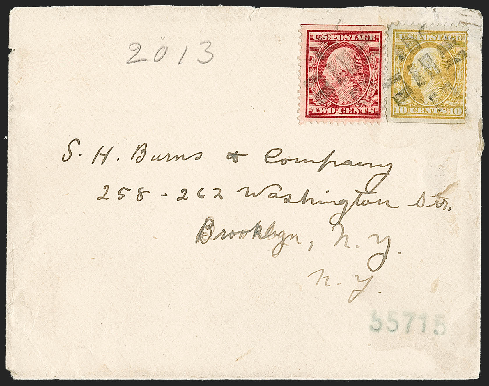 Sale no. 1211 — Lot no. 552 — Siegel Auction Galleries