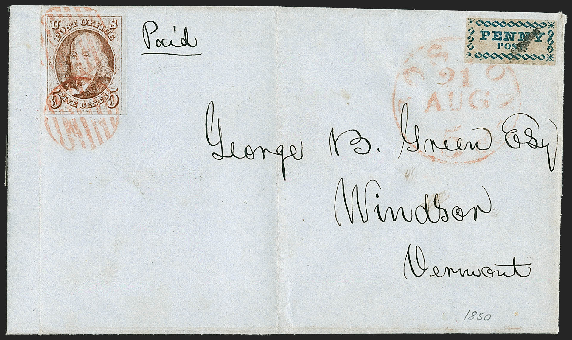 Sale no. 1211 — Lot no. 96 — Siegel Auction Galleries