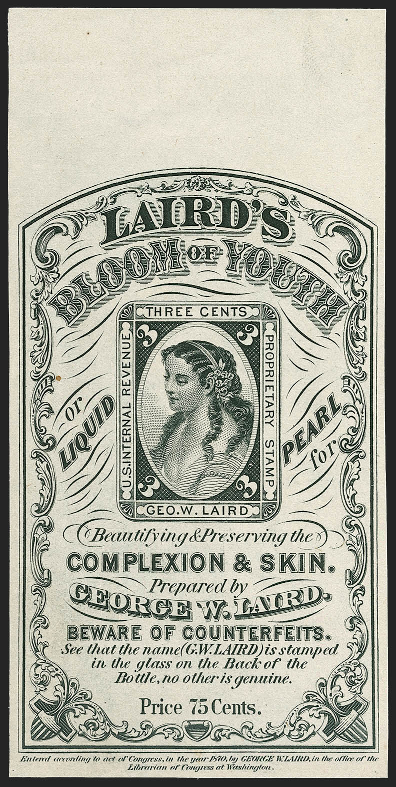 Sale no. 1212 — Lot no. 581 — Siegel Auction Galleries