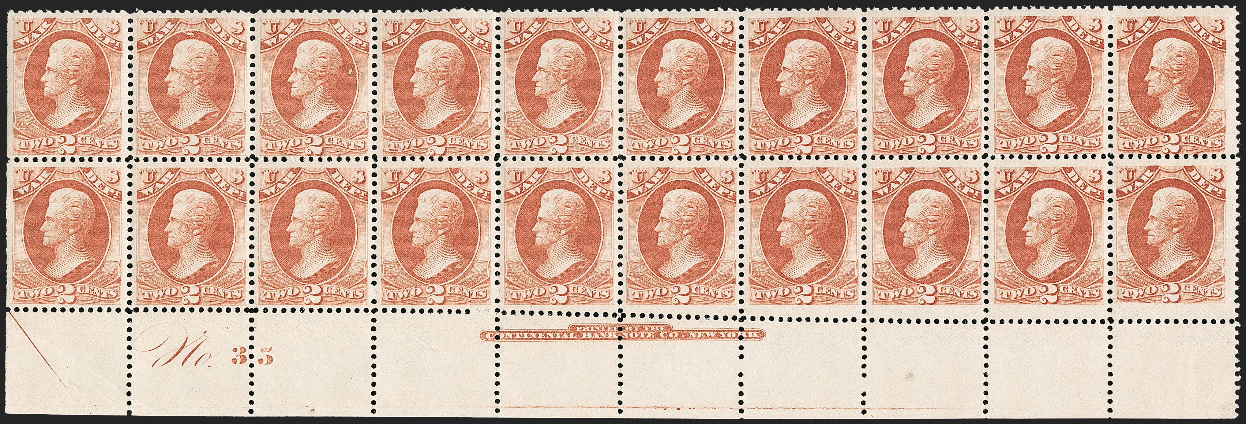 Sale no. 1217 — Lot no. 1281 — Siegel Auction Galleries