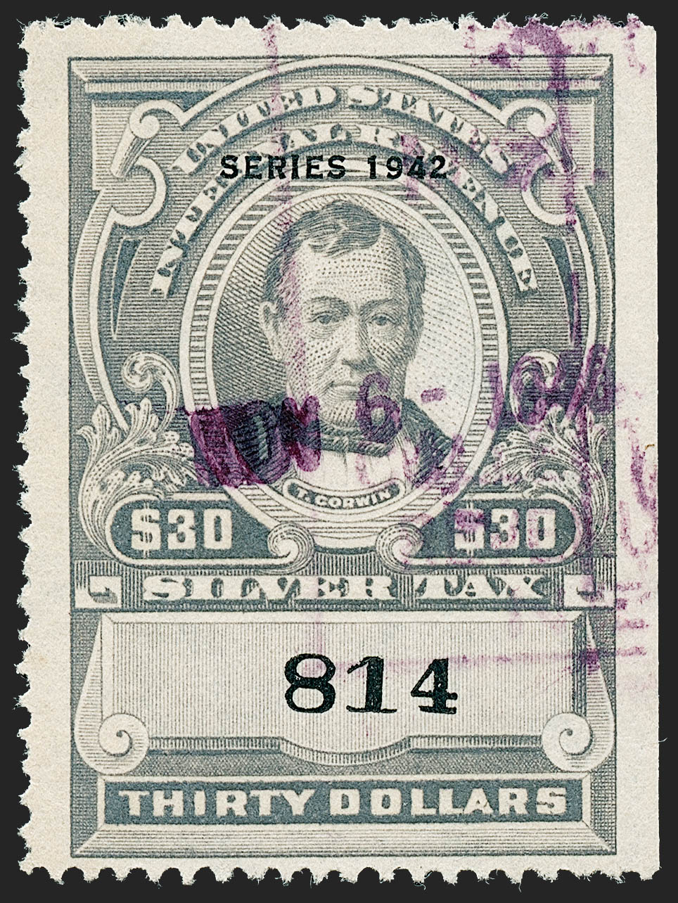 Sale no. 1221 — Lot no. 1784 — Siegel Auction Galleries