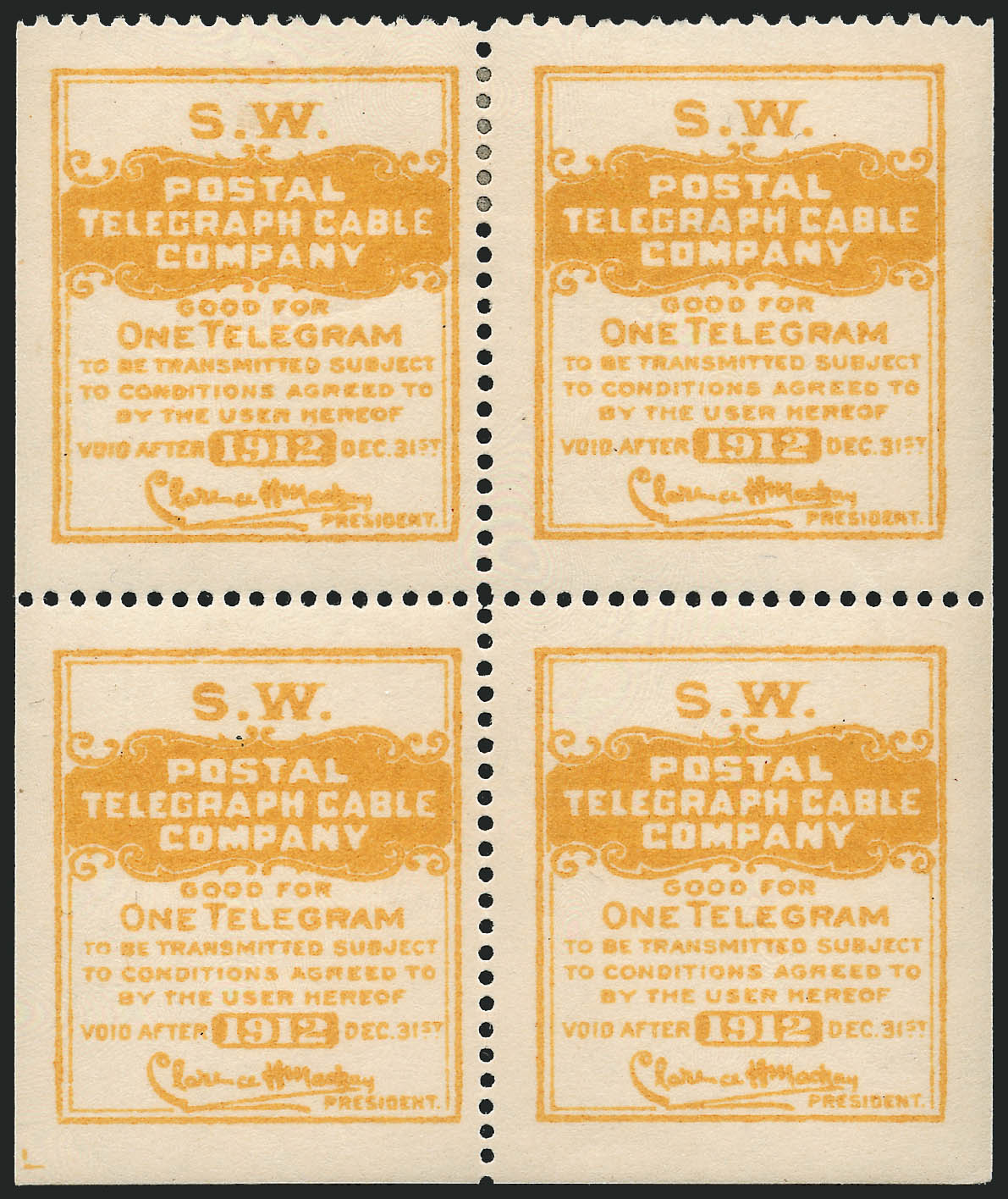 Sale no. 1221 — Lot no. 1815 — Siegel Auction Galleries