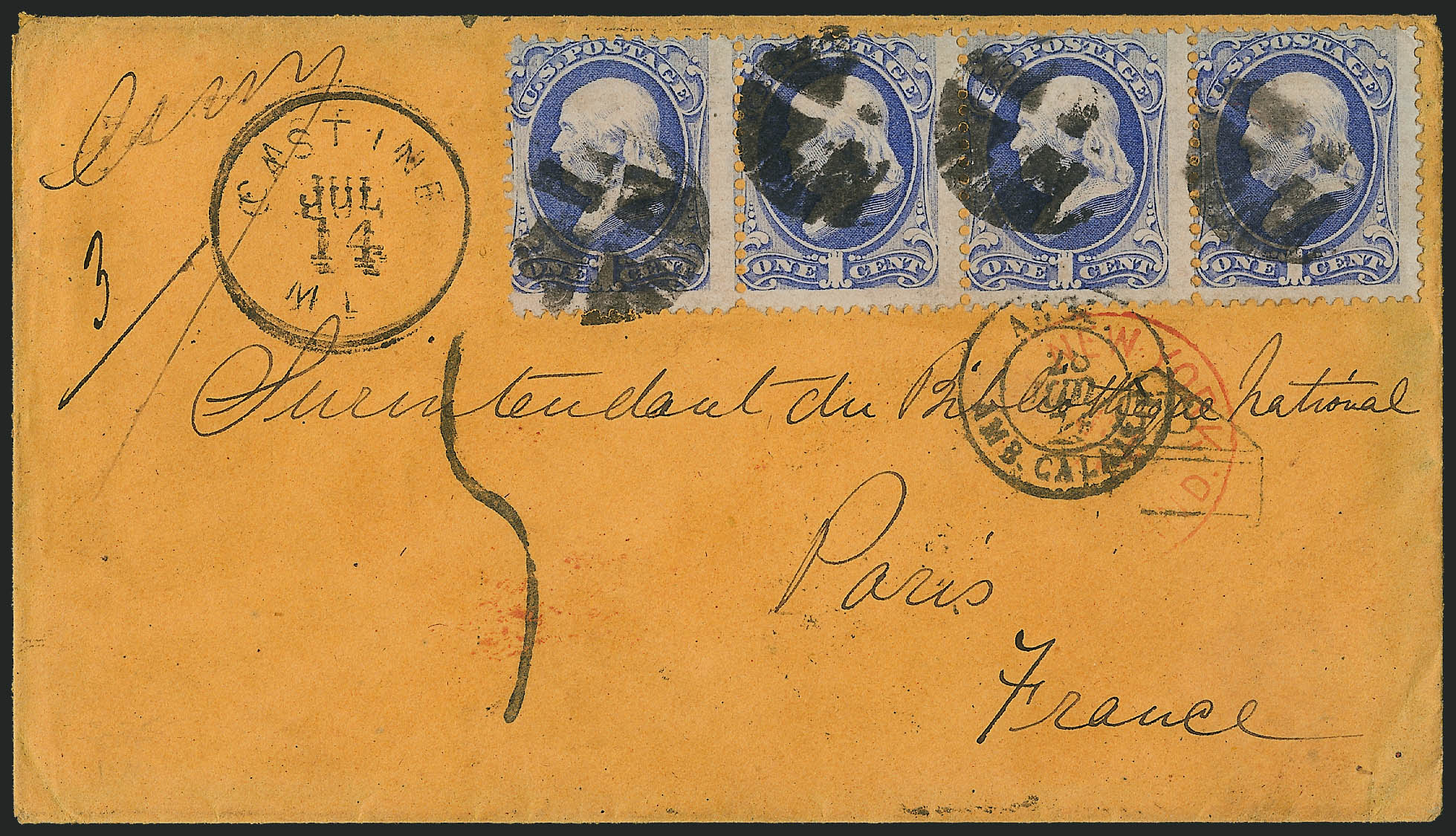 Sale no. 1223 — Lot no. 8253 — Siegel Auction Galleries