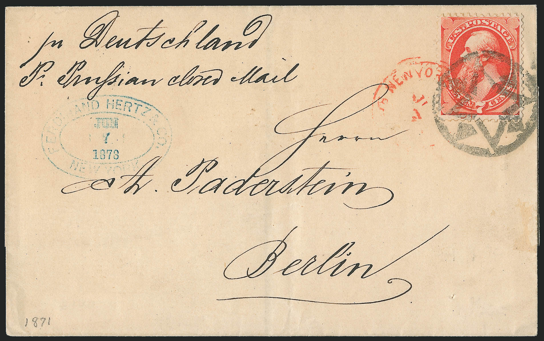 Sale no. 1223 — Lot no. 8268 — Siegel Auction Galleries