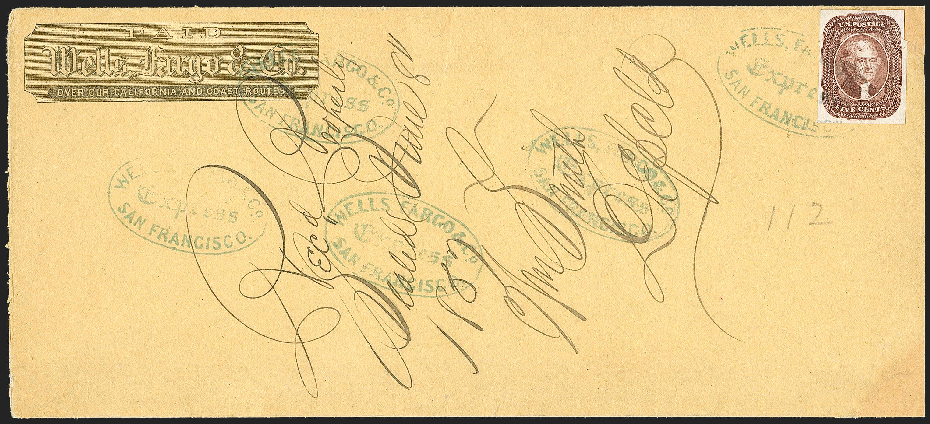 Sale no. 1223 — Lot no. 8454 — Siegel Auction Galleries