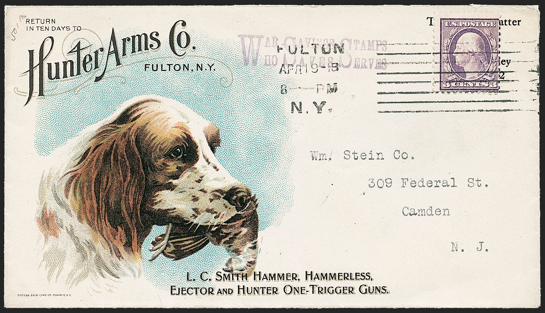 Sale no. 1223 — Lot no. 8532 — Siegel Auction Galleries