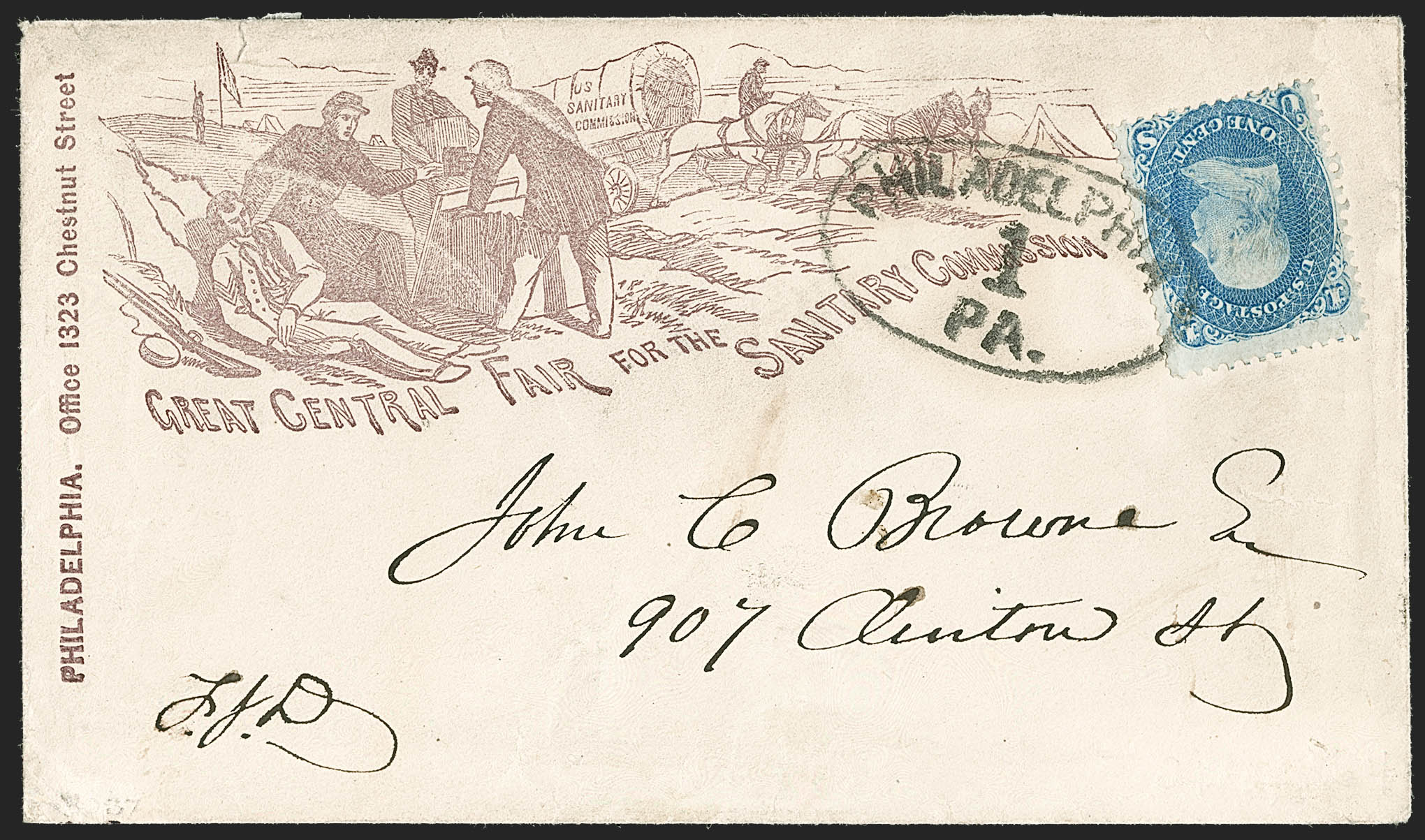 Sale no. 1224 — Lot no. 73 — Siegel Auction Galleries