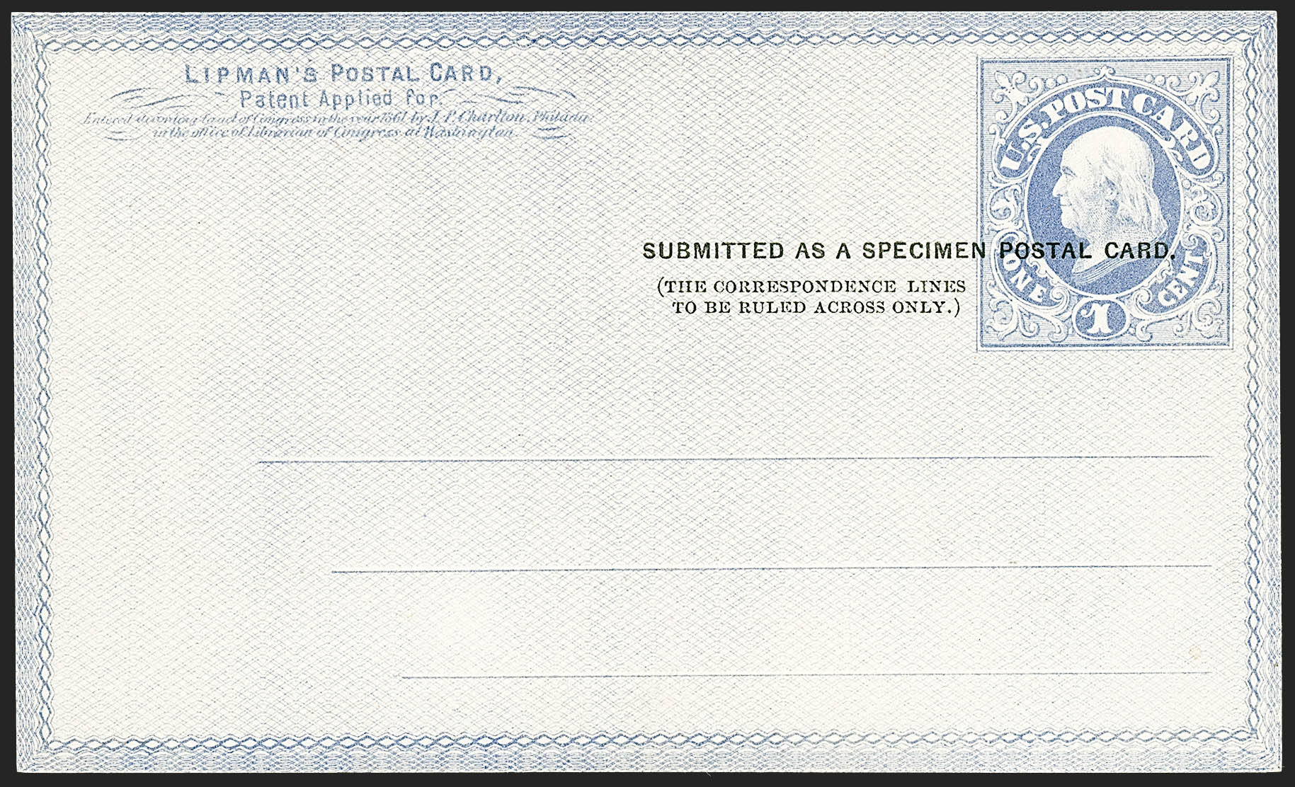 Sale no. 1227 — Lot no. 2051 — Siegel Auction Galleries