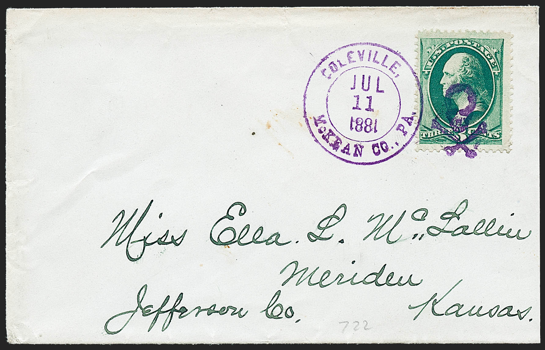 Sale no. 1227 — Lot no. 2709 — Siegel Auction Galleries