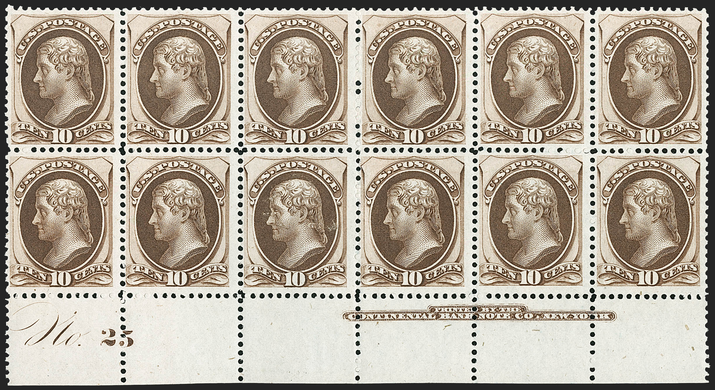 Sale no. 1227 — Lot no. 3015 — Siegel Auction Galleries