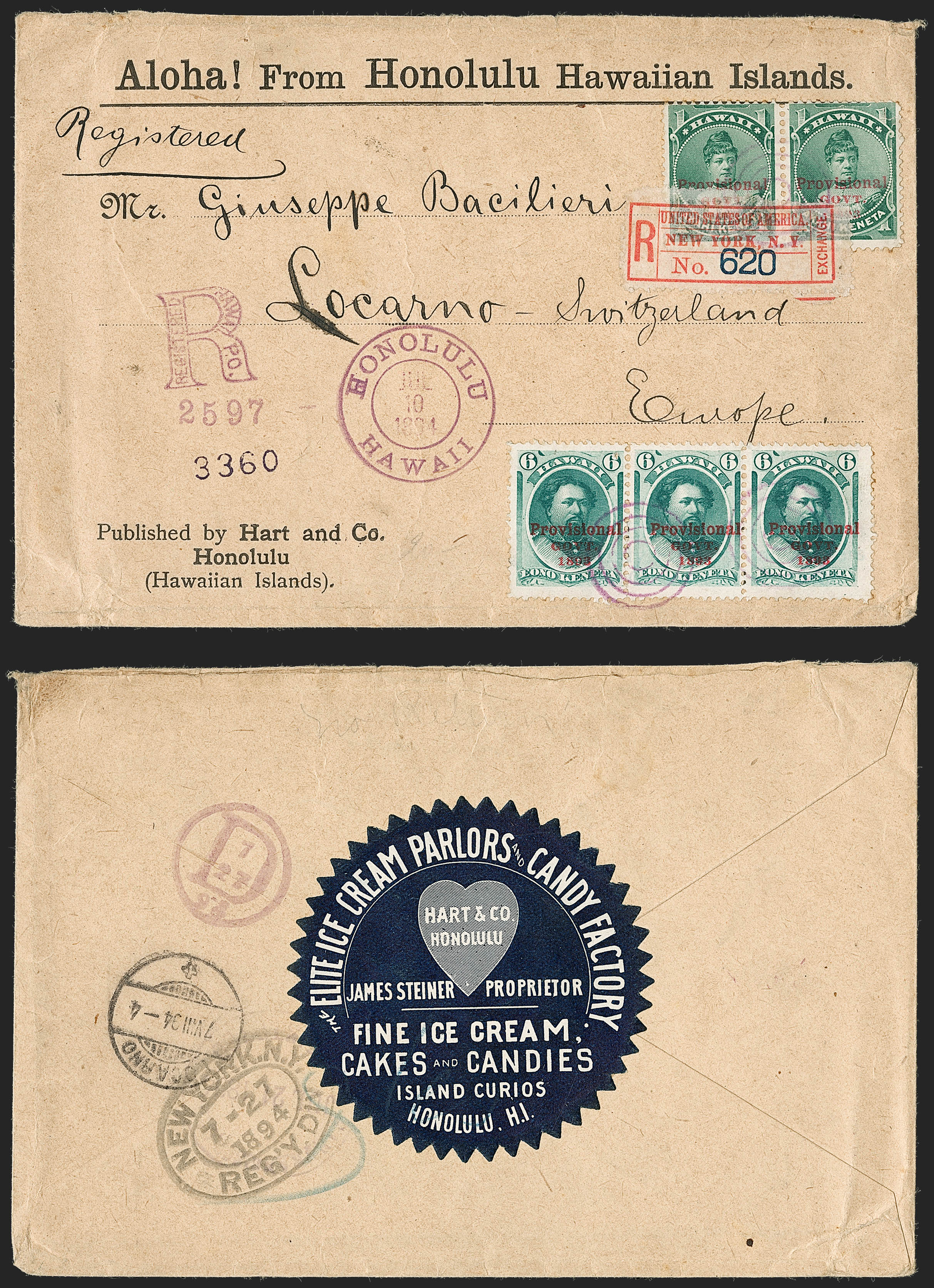 Sale no. 1227 — Lot no. 3982 — Siegel Auction Galleries