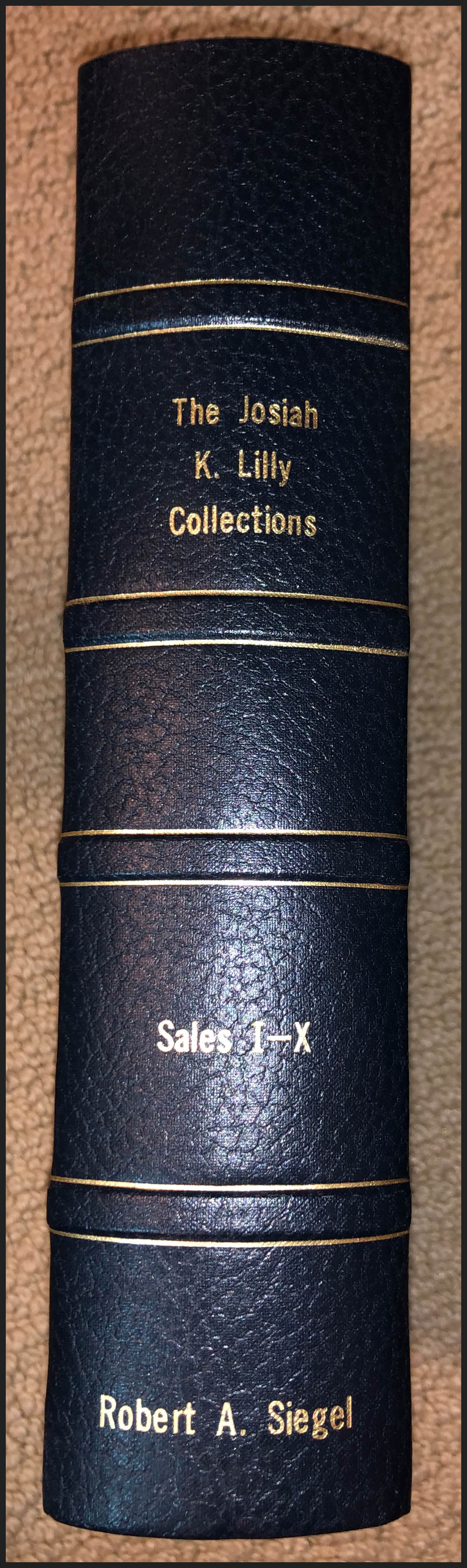 Sale no. 1227 — Lot no. 4100 — Siegel Auction Galleries