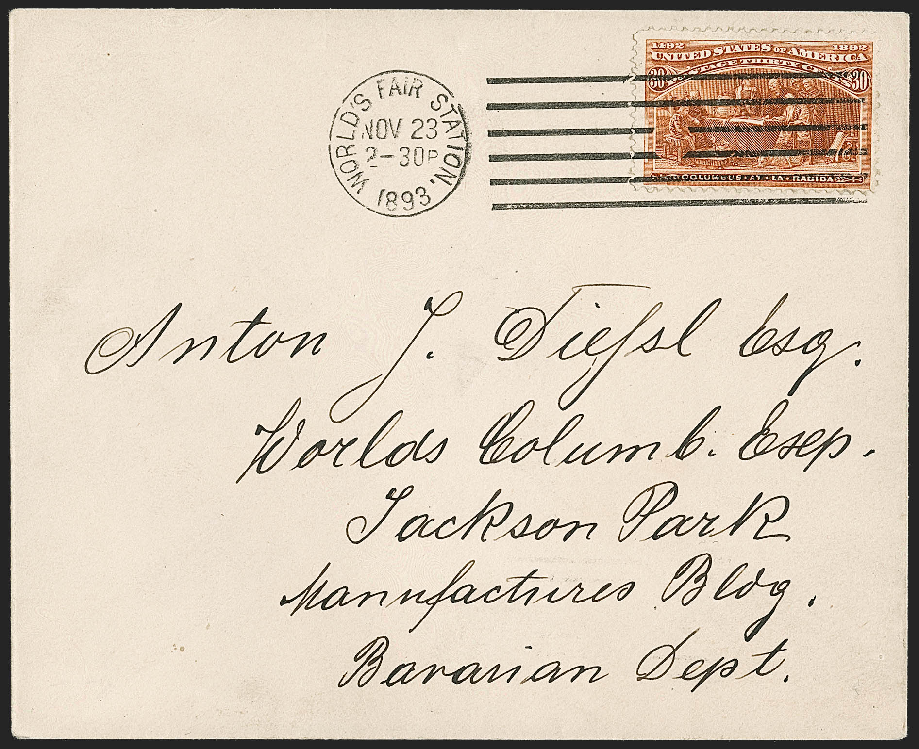 Sale no. 1230 — Lot no. 1321 — Siegel Auction Galleries