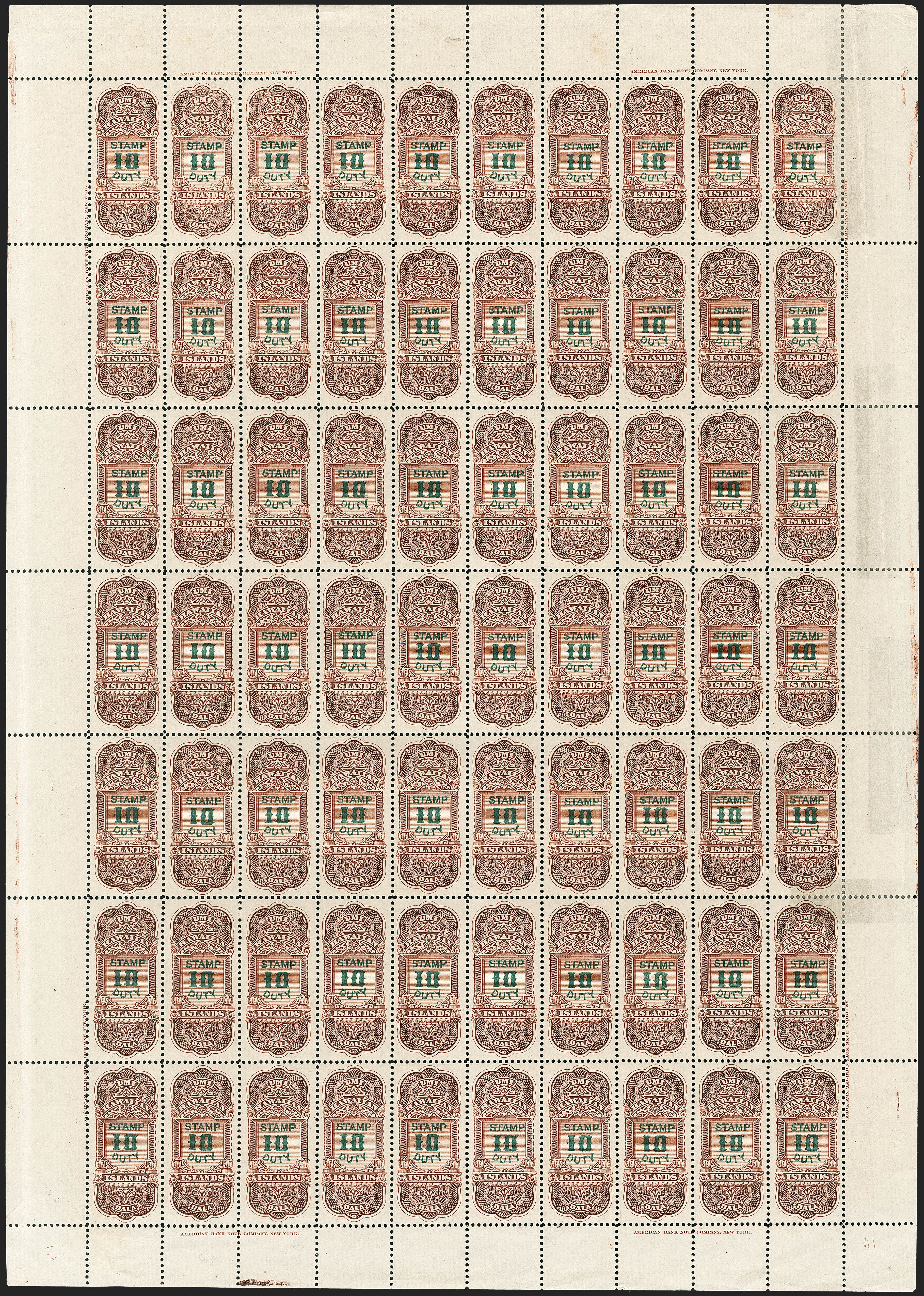 Sale no. 1230 — Lot no. 1460 — Siegel Auction Galleries