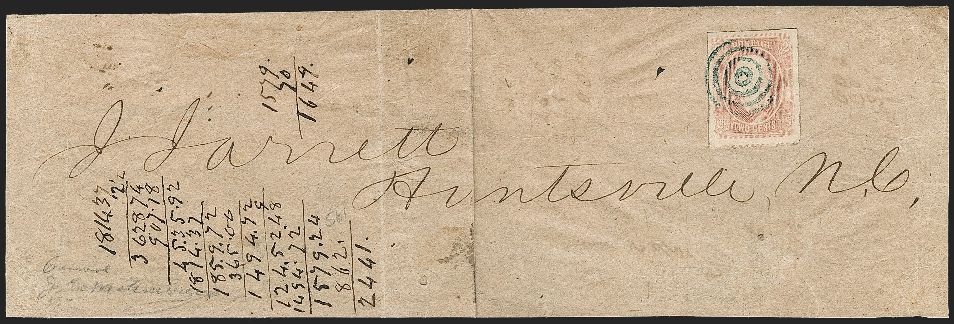 Sale no. 1230 — Lot no. 1552 — Siegel Auction Galleries