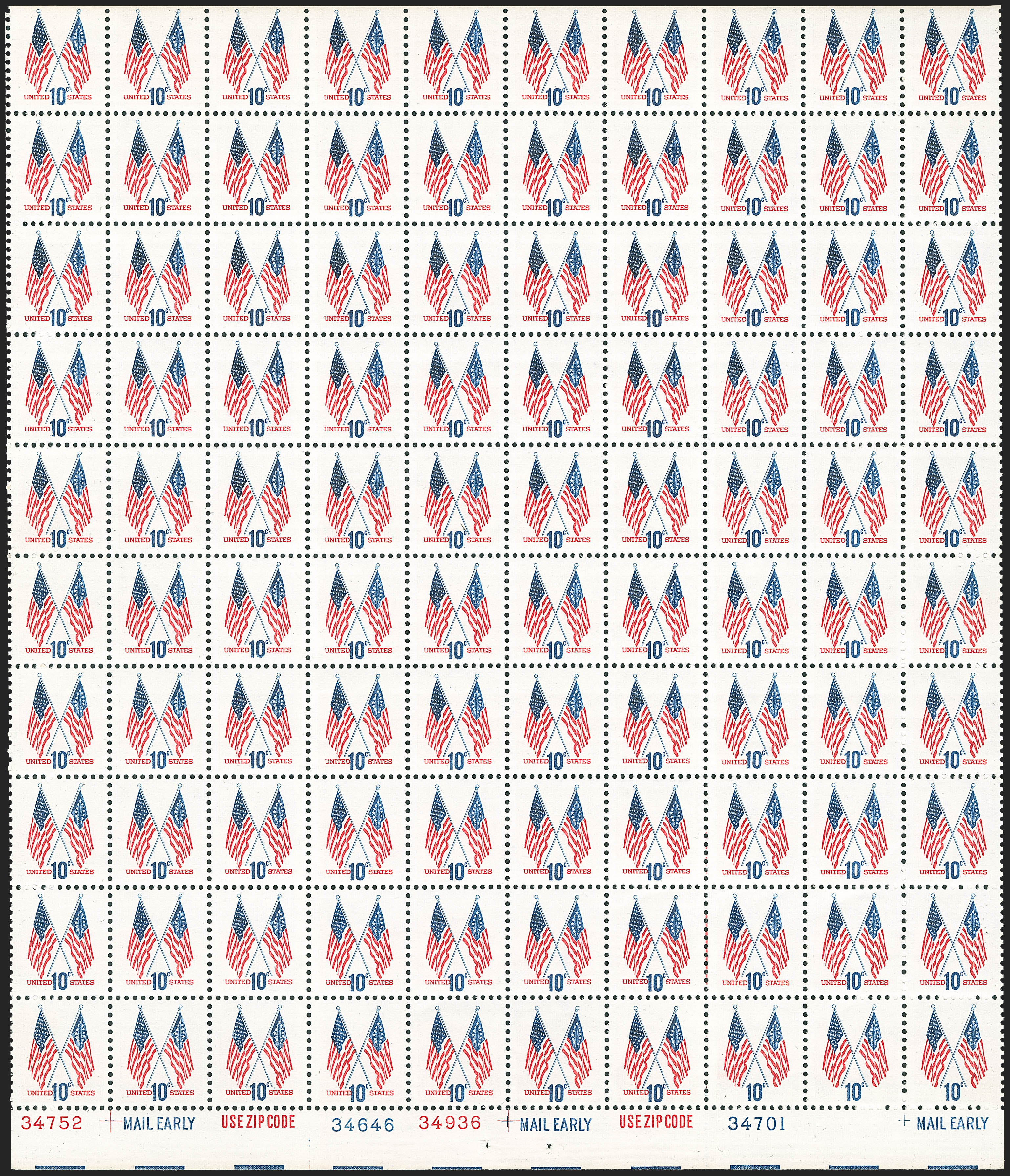 Sale no. 1230 — Lot no. 2110 — Siegel Auction Galleries