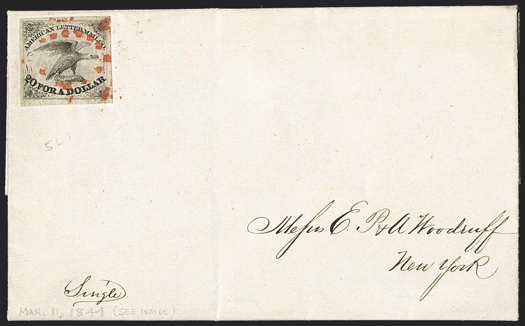 Sale no. 1230 — Lot no. 954-1 — Siegel Auction Galleries